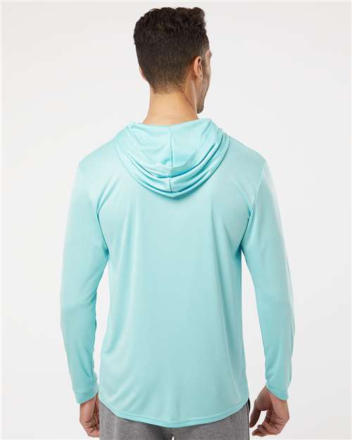 Unisex Bahama Performance Hooded Long Sleeve T-Shirt - 220 14
