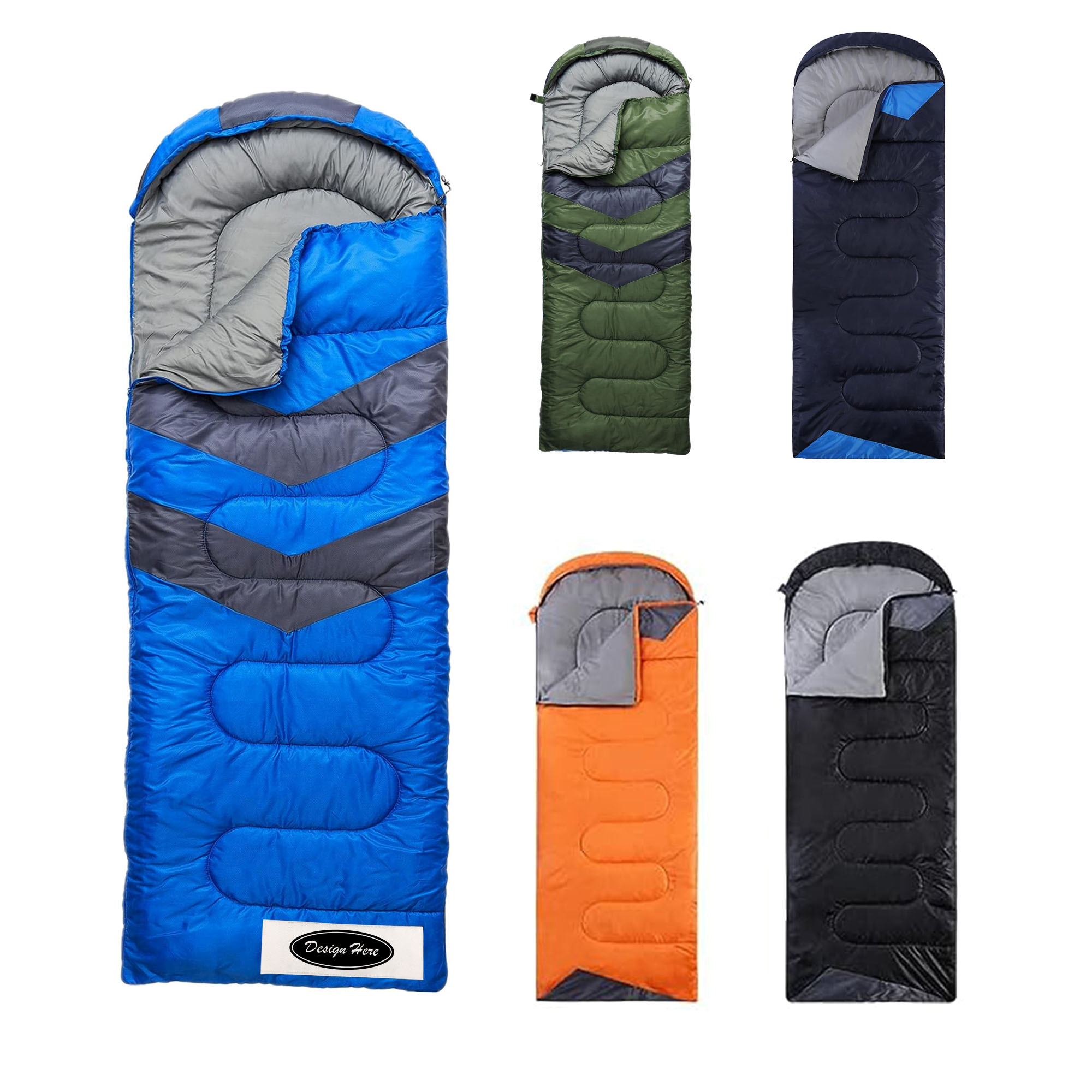 Cold & Warm Weather Sleeping Bags for Adults, Premium Insulation 2