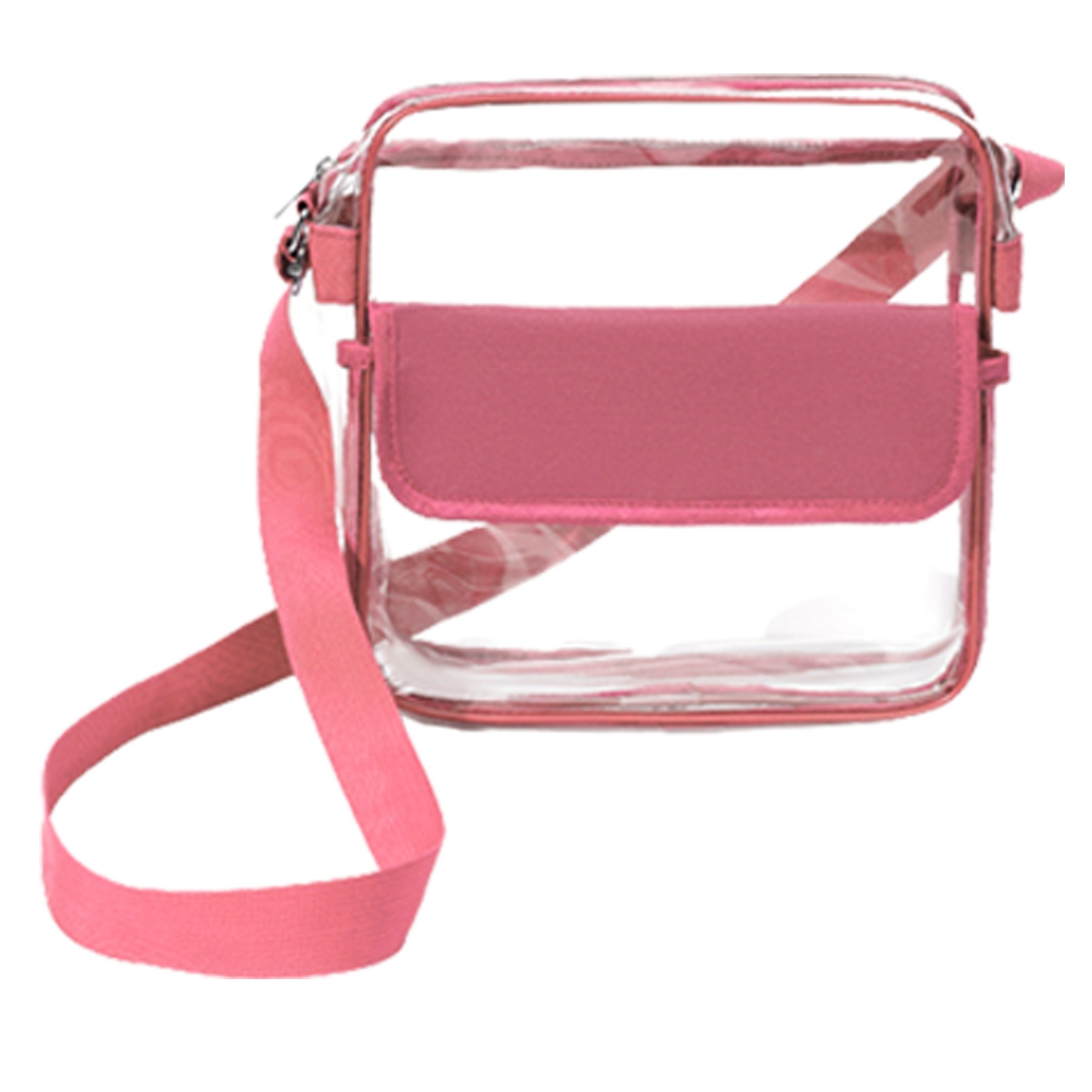 Transparent Cross-Body Shoulder Bag 9