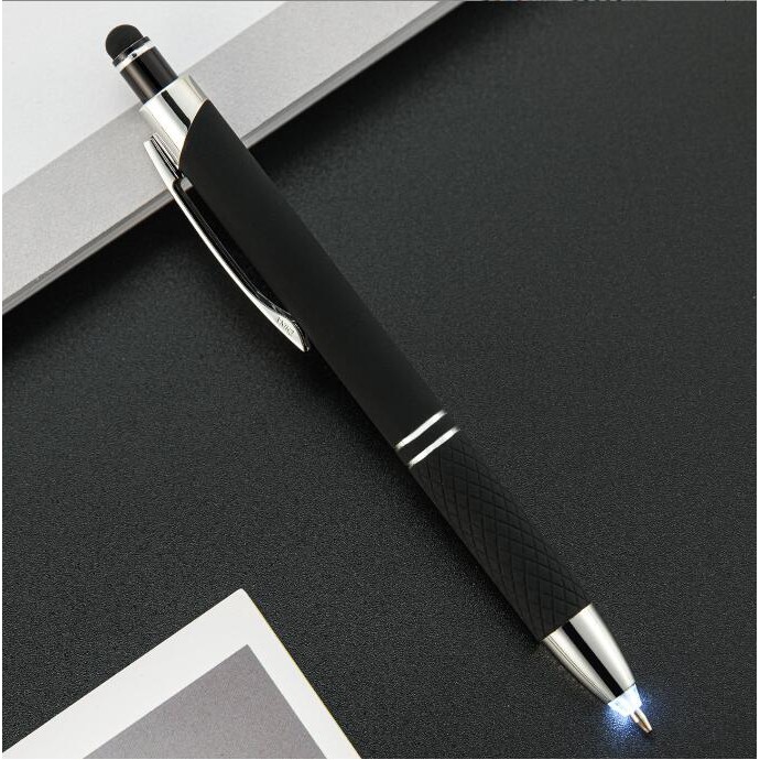 Light Pen With Soft Rubberized Grip/Led pen 6