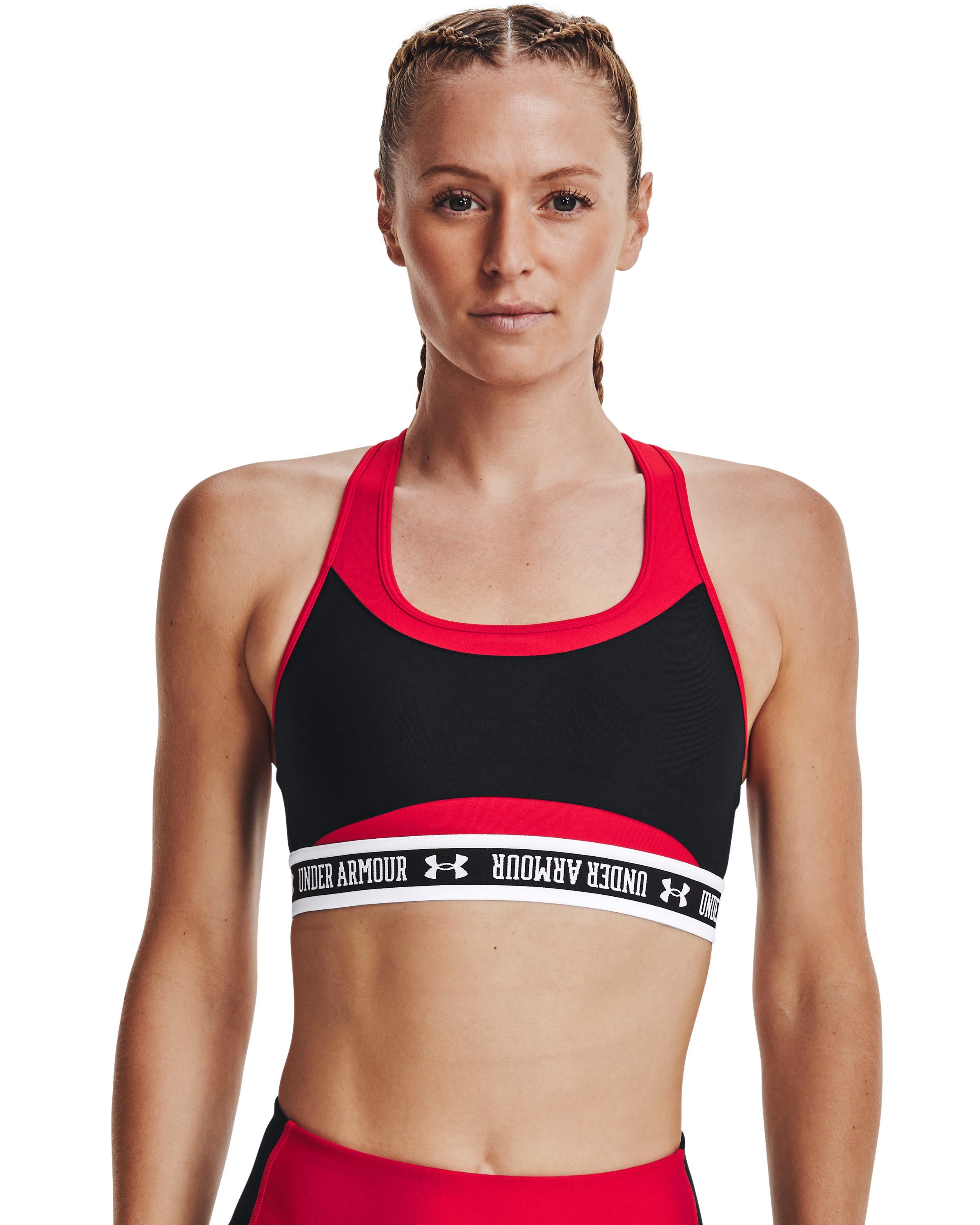Armour Mid Crossback Block Women's Sports Bra 3