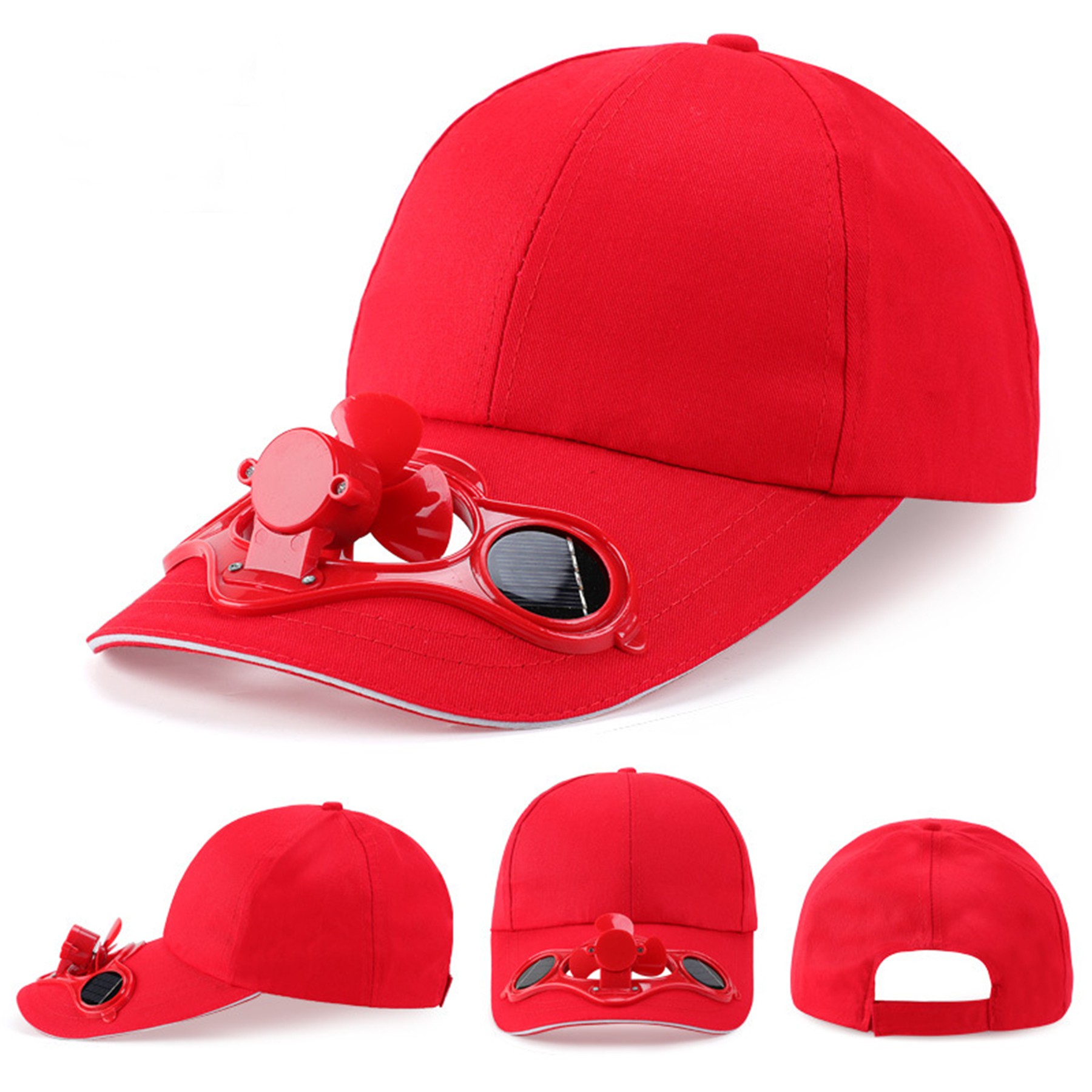 Solar Power Fan Baseball Cap 6