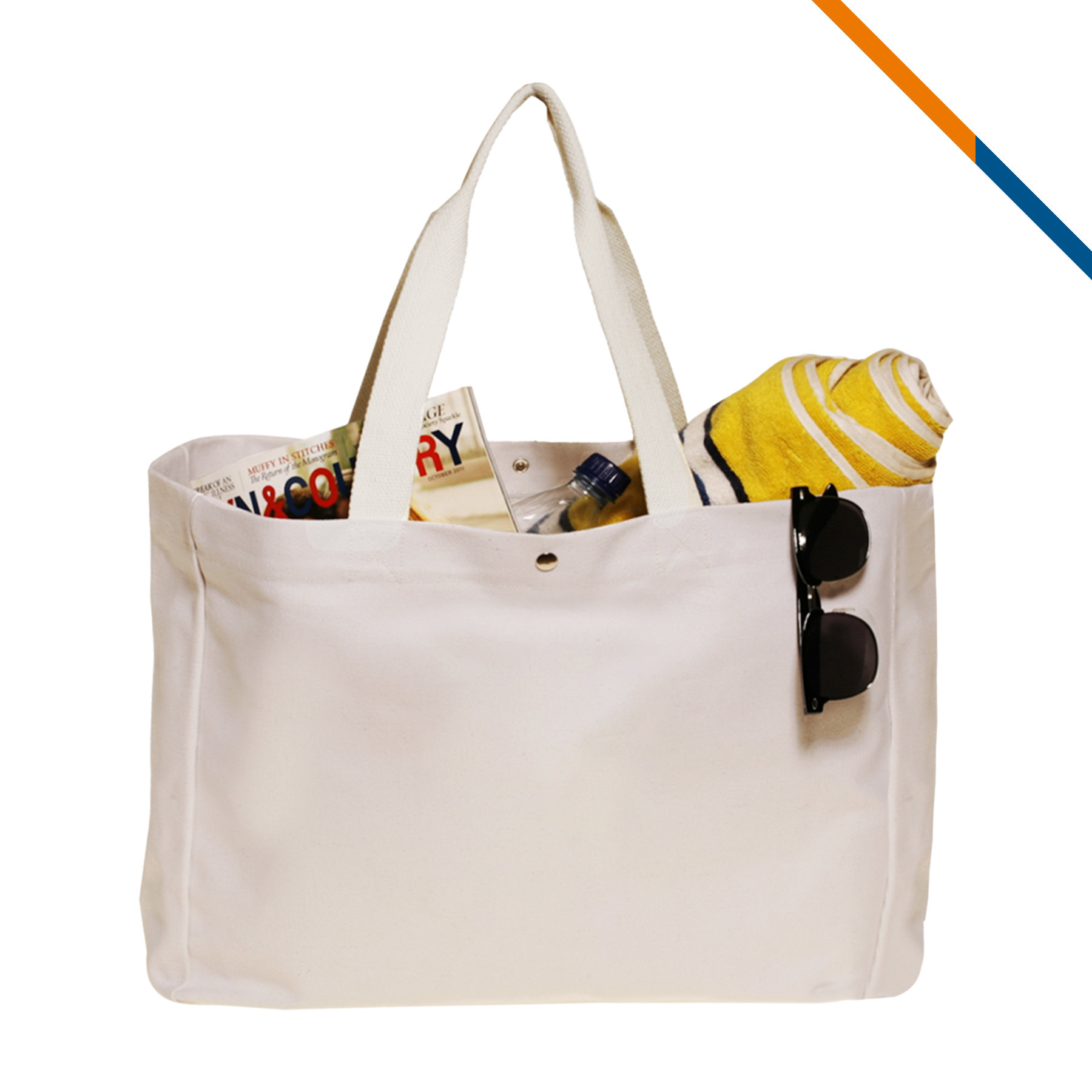 Hyden Cotton Tote Bag, custom tote bag with logo imprint 5