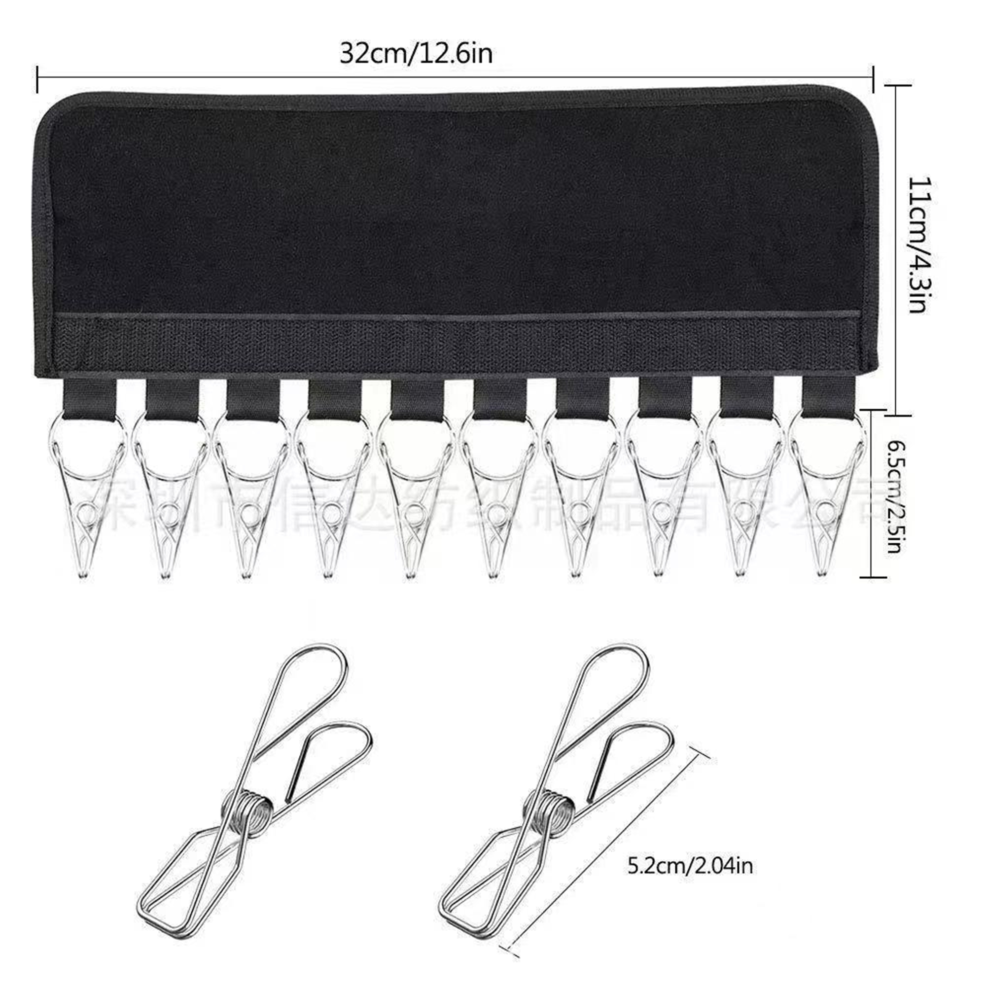 Hat Organizer Holder With Storage 10 Clips 4