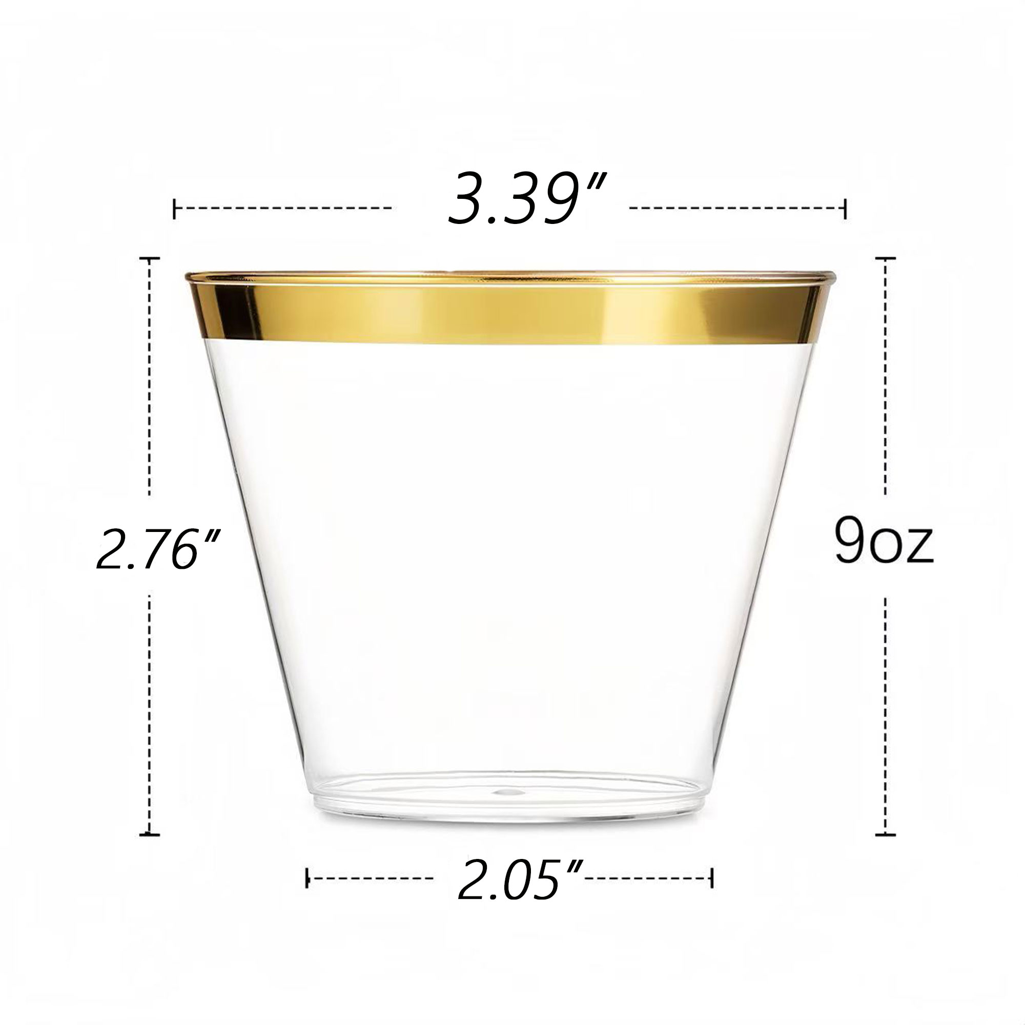 Clear Hard Plastic Cups 2