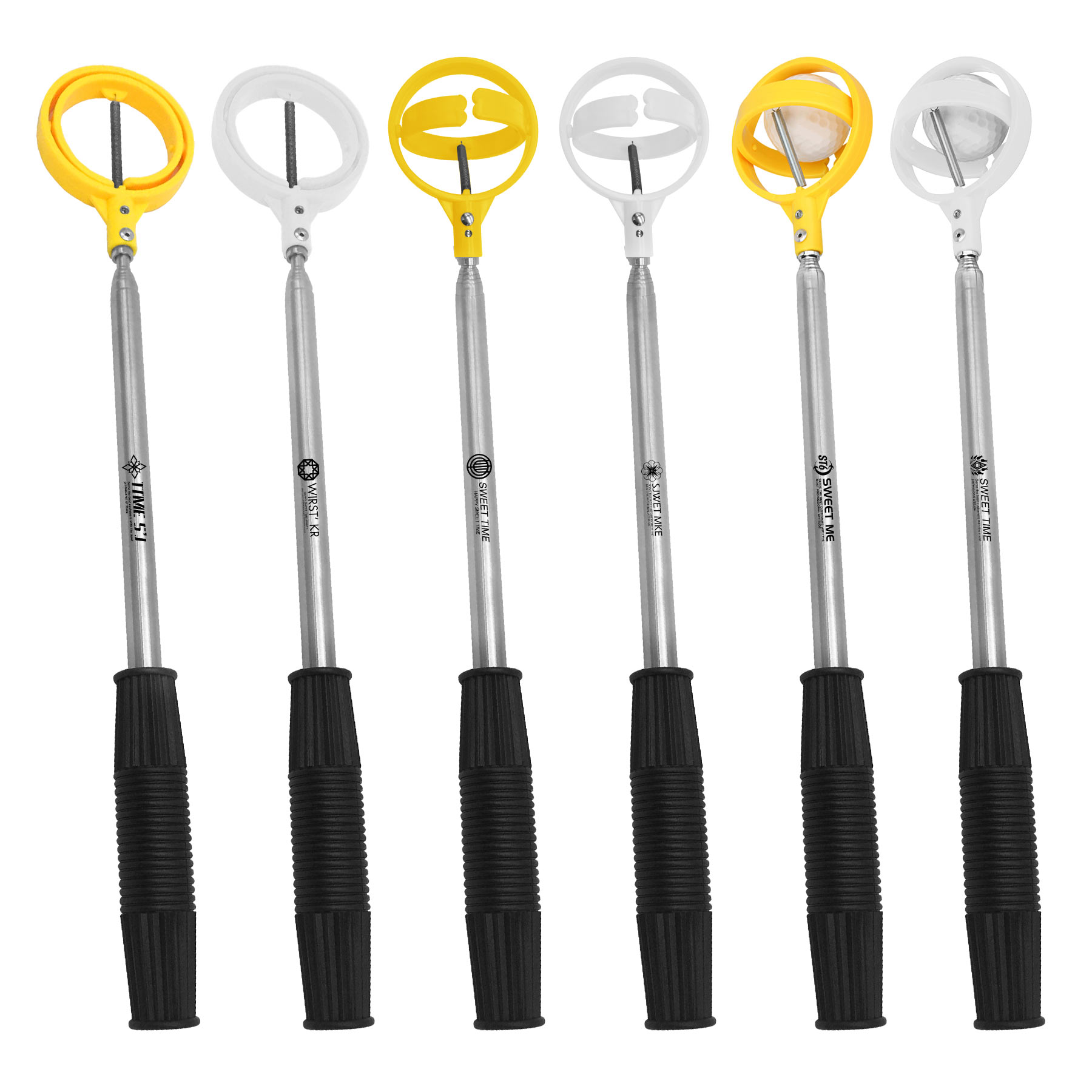 Stainless Steel Telescopic Golf Ball Retrievers 1