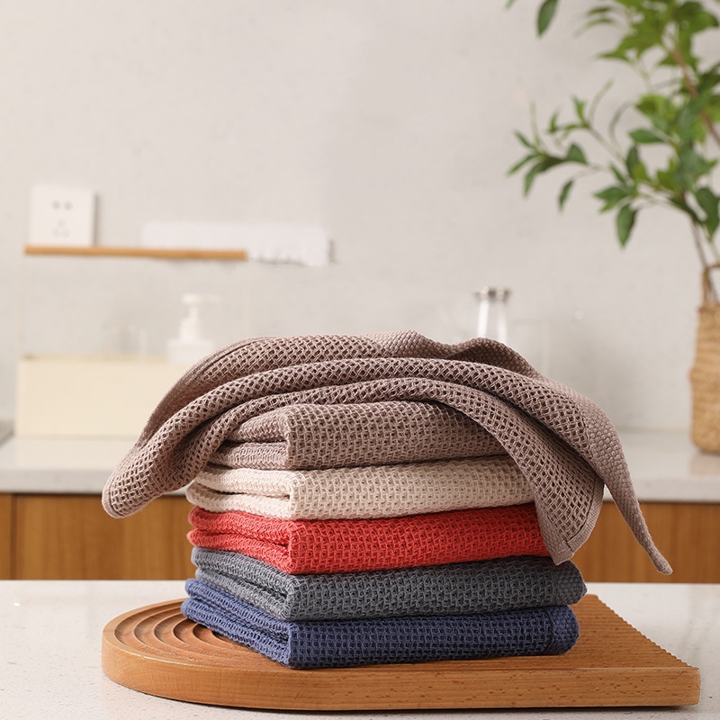 Kitchen Dish Cloth Square Towel 6