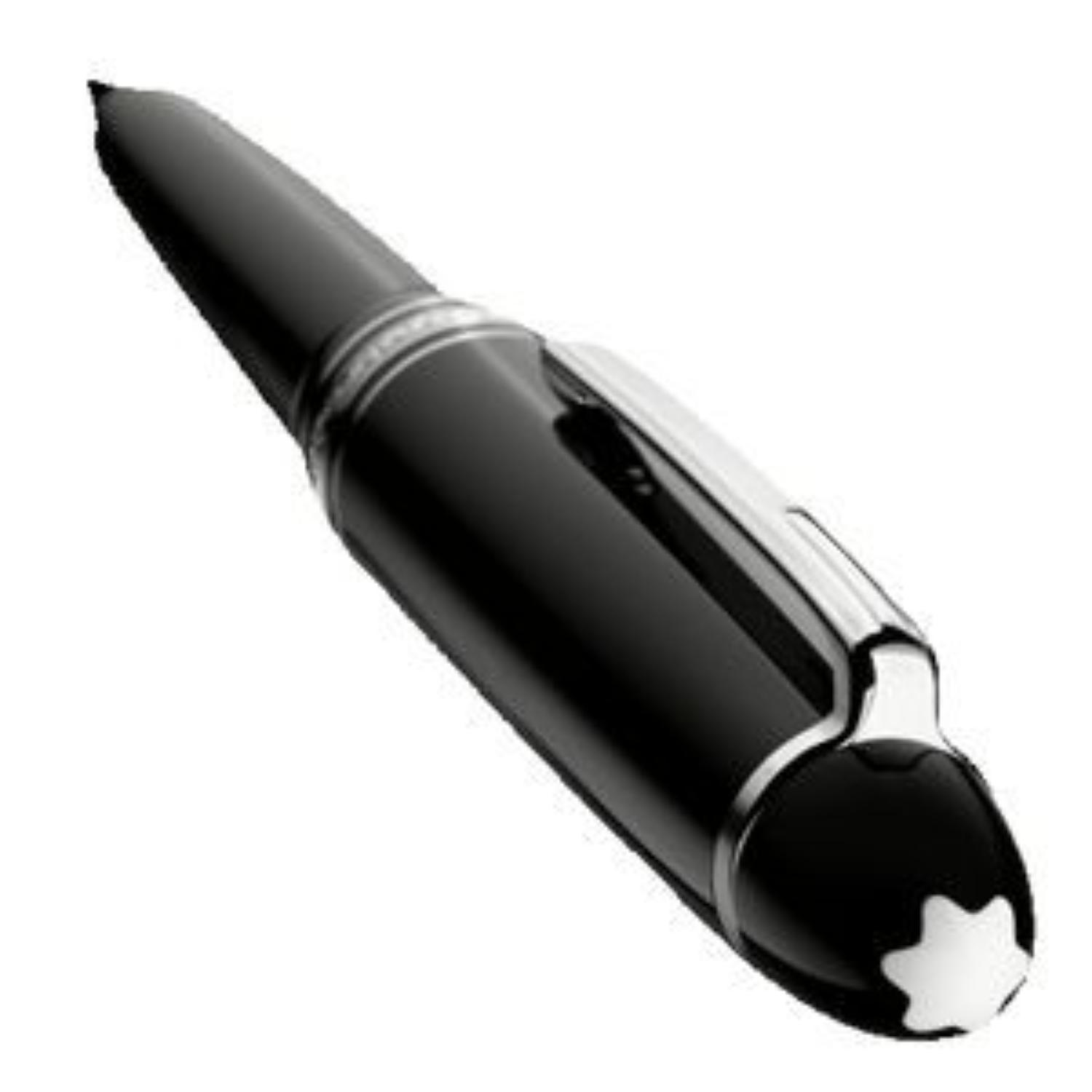 MONTBLANC® Meisterstück Luxury Platinum-Coated Midsize Ballpoint Pen w/ Gift Box 4