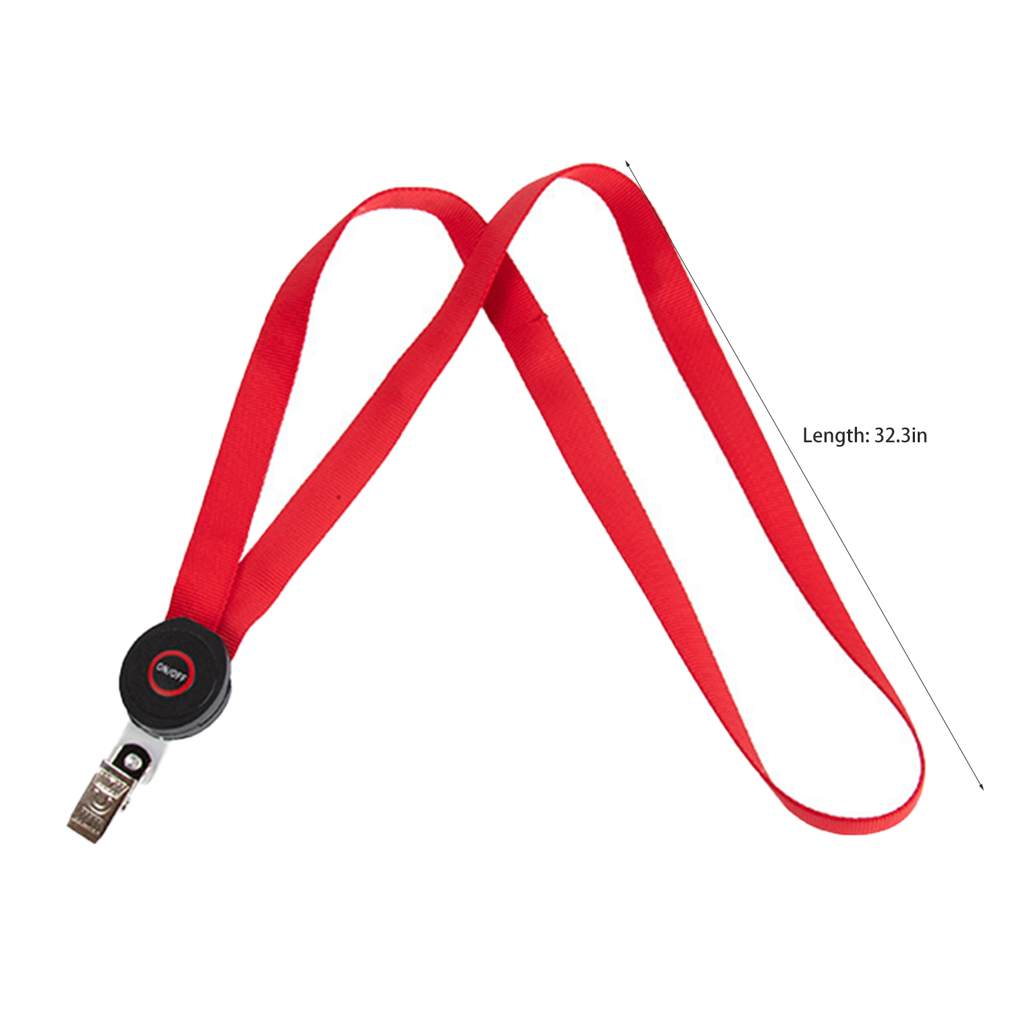 LED Light Up Neck Lanyard With Clip 5