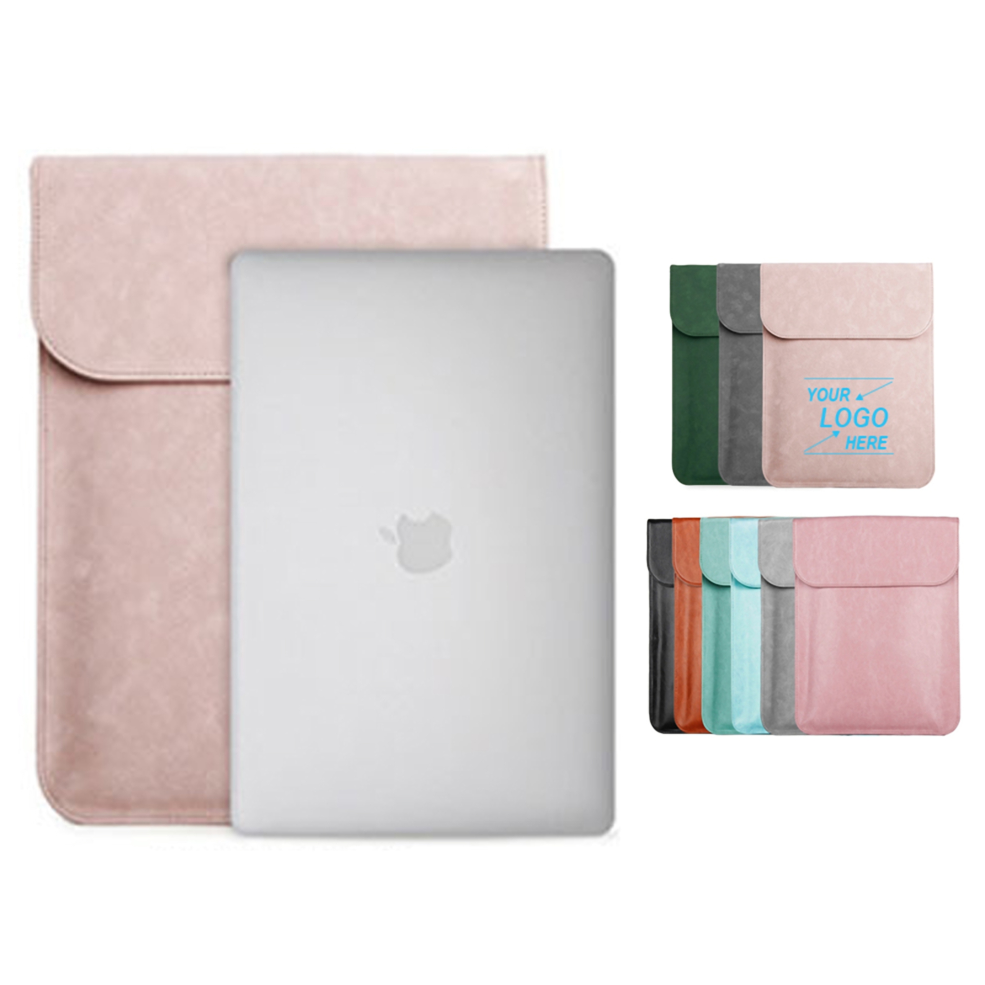 13" Faux Leather Laptop Sleeve 2