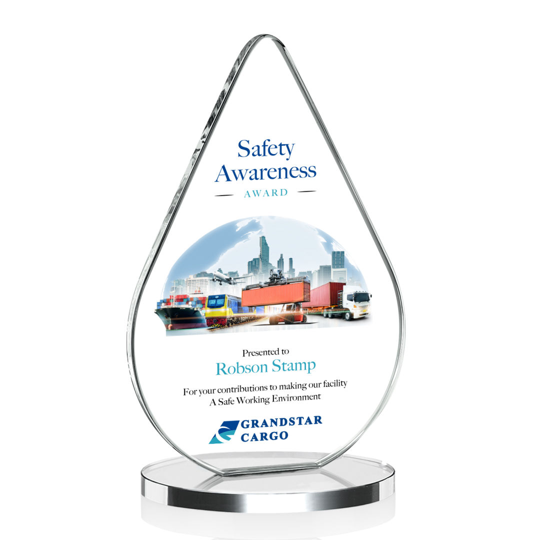 Glenhazel VividPrint™ Award - Clear 4