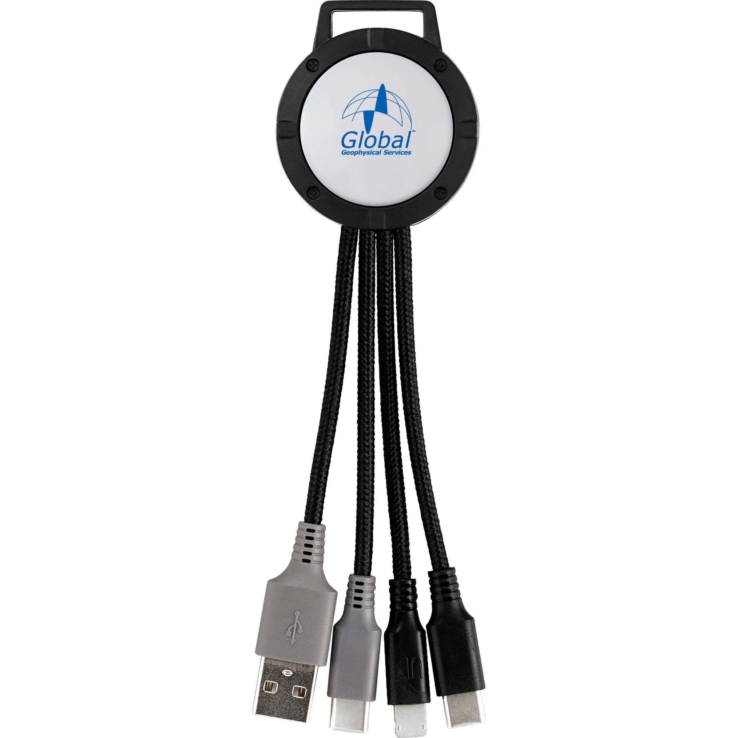 Vivid Dual Input 3-in-1 Colorful Charging Cable 10