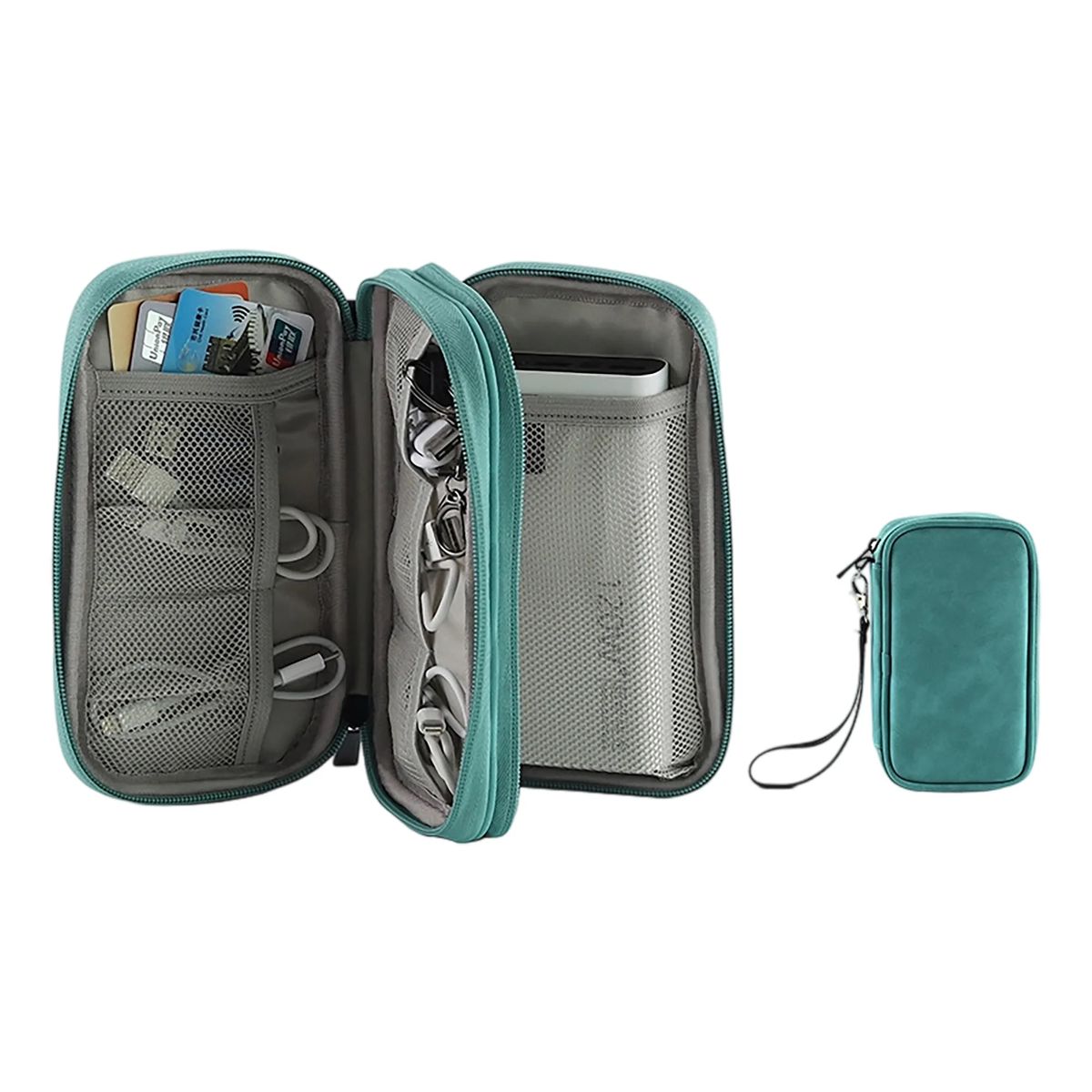 Portable Travel Organizer Pouch for Electronics 1