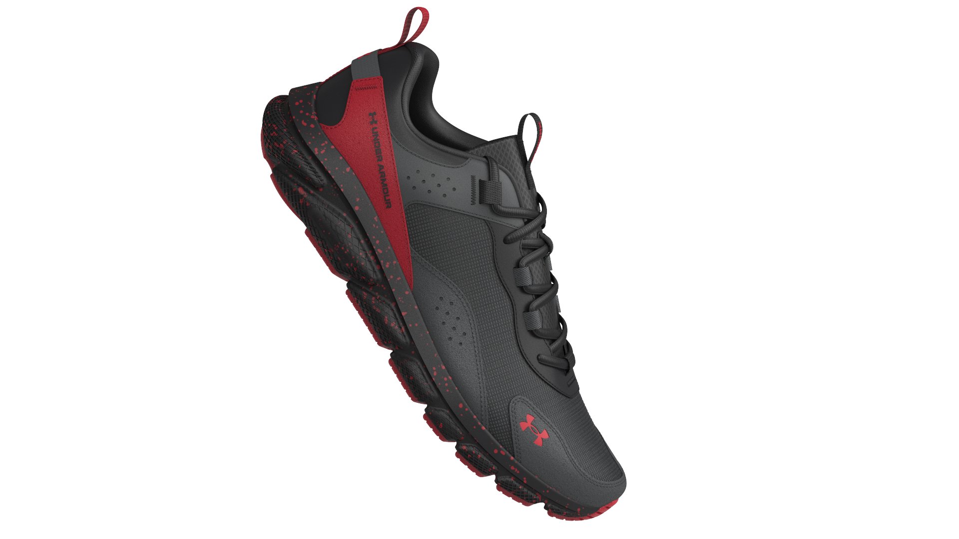 UA Charged Verssert Speckle Men's Running Shoes 5