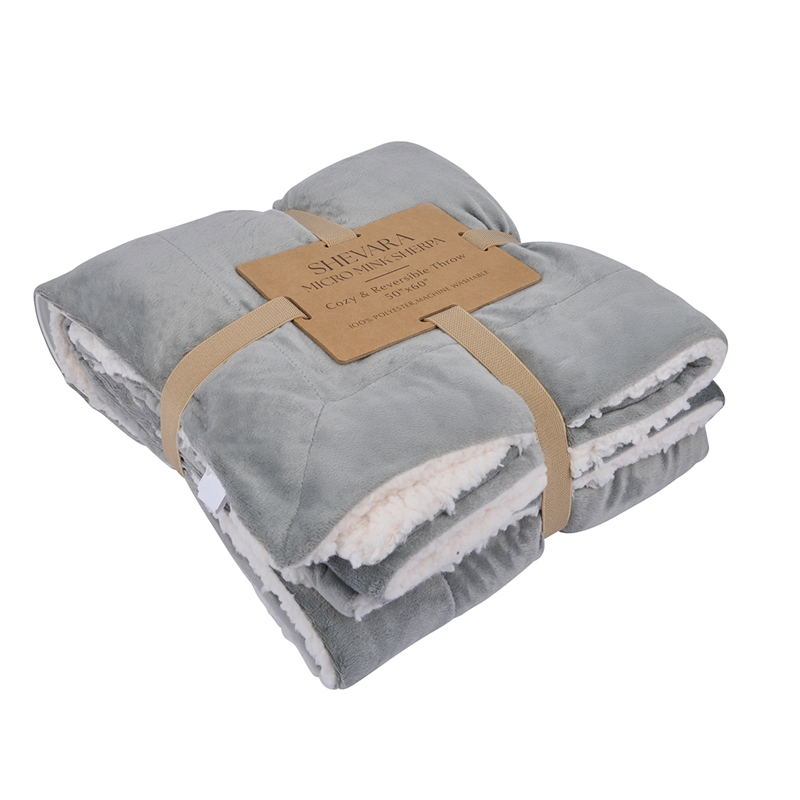 Brookline Micro Mink Sherpa Blanket 22