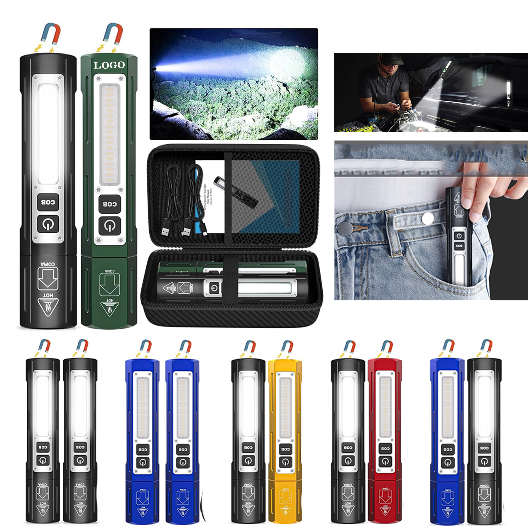 Rechargeable Flashlight 1