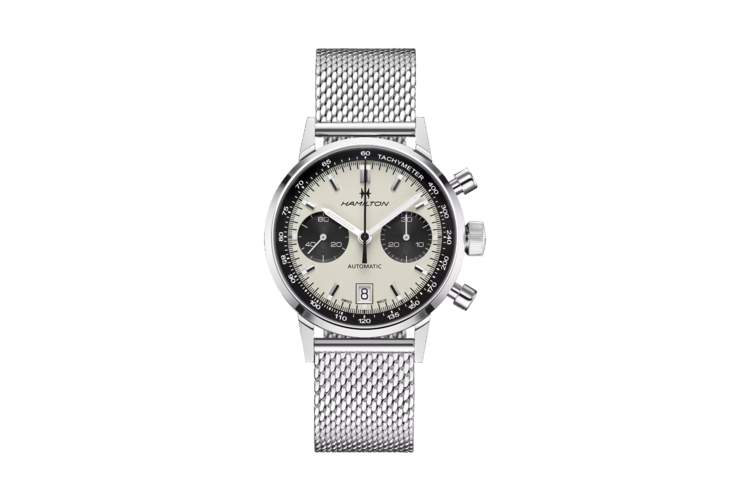 Hamilton American Classic Intra-Matic Auto Chrono Stainless Steel Watch 3
