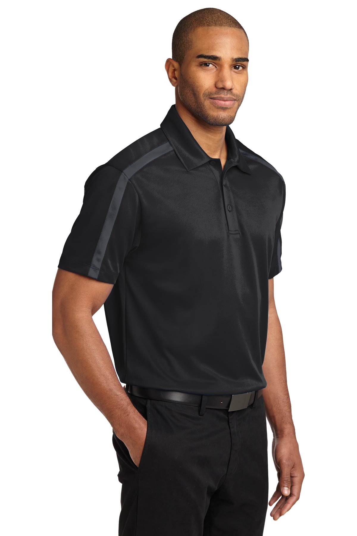 Silk Touch Performance Colorblock Stripe Polo