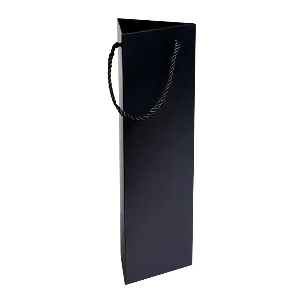 1-Bottle Triangle Luxury Paper Tote 1