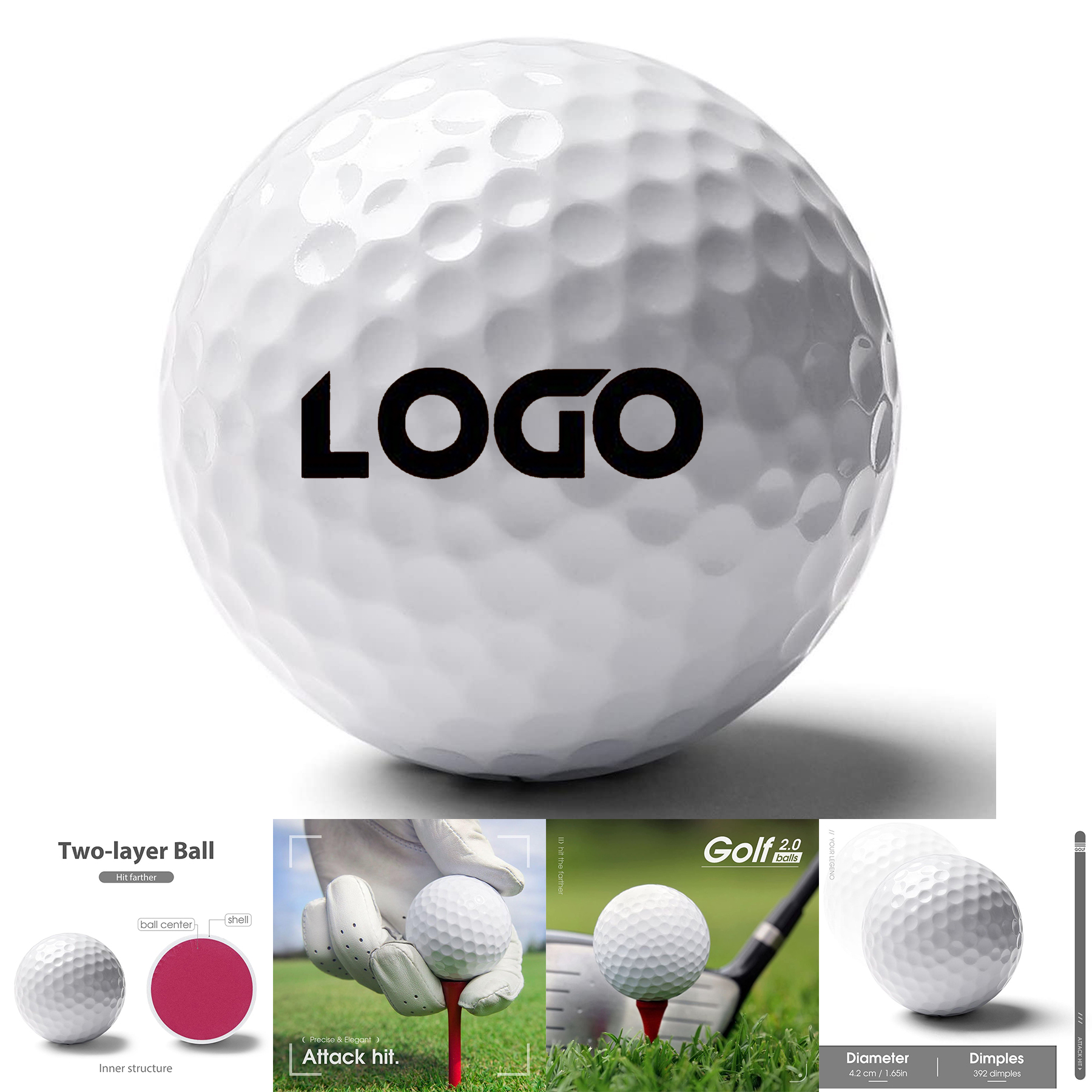 Personalized Golf-Balls 2