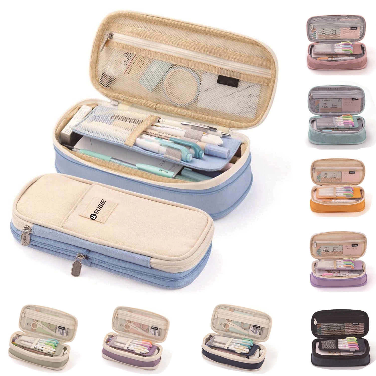 Big Capacity Pencil Pen Case 1