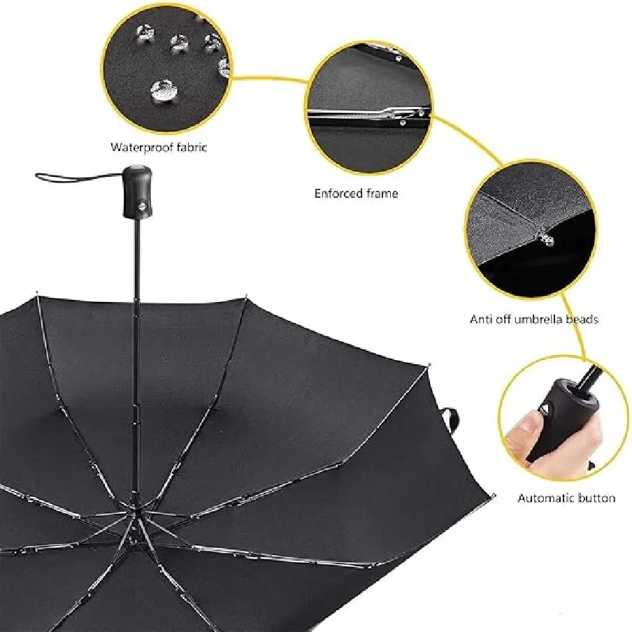 Hannstar Folding Travel Umbrella 5