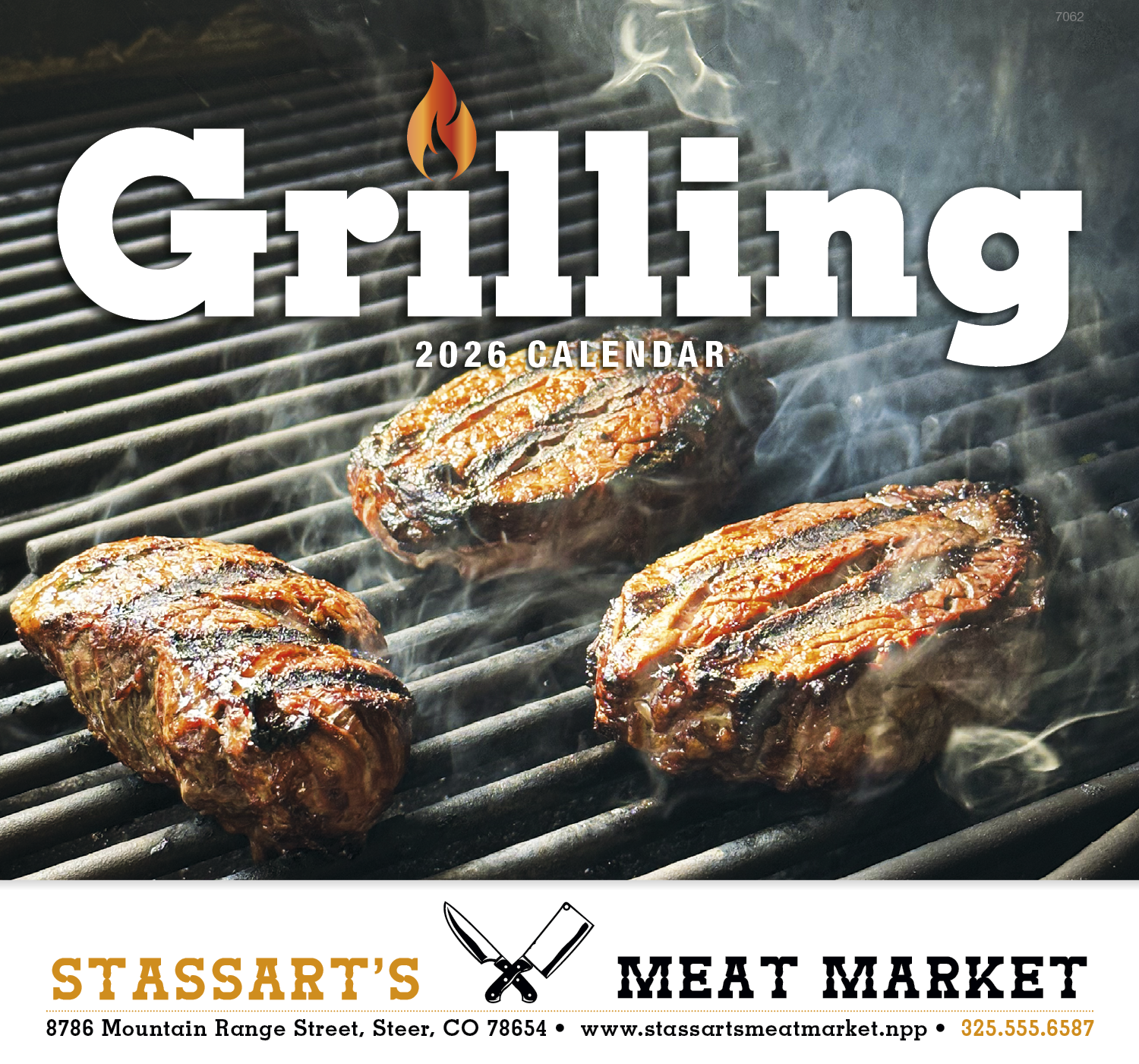 Good Value™ Grilling - Stapled Calendar 12