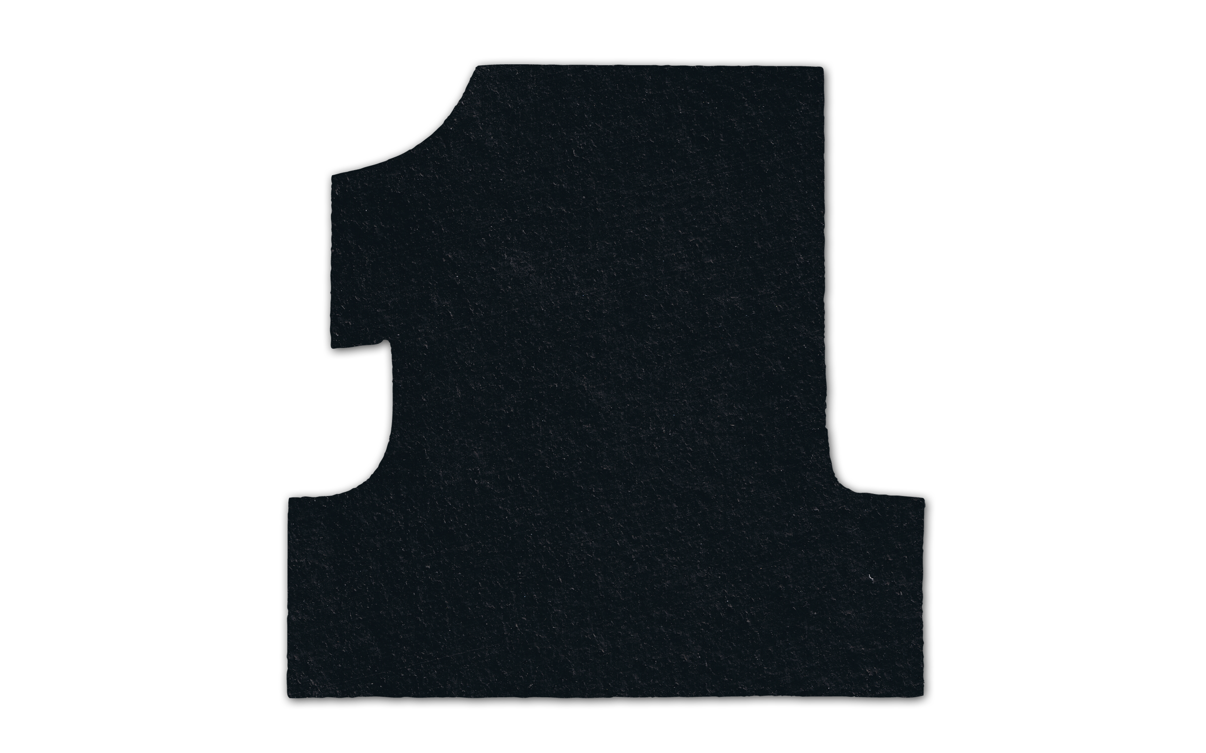 Number One Shape Recycled Rubber Jar Opener 2