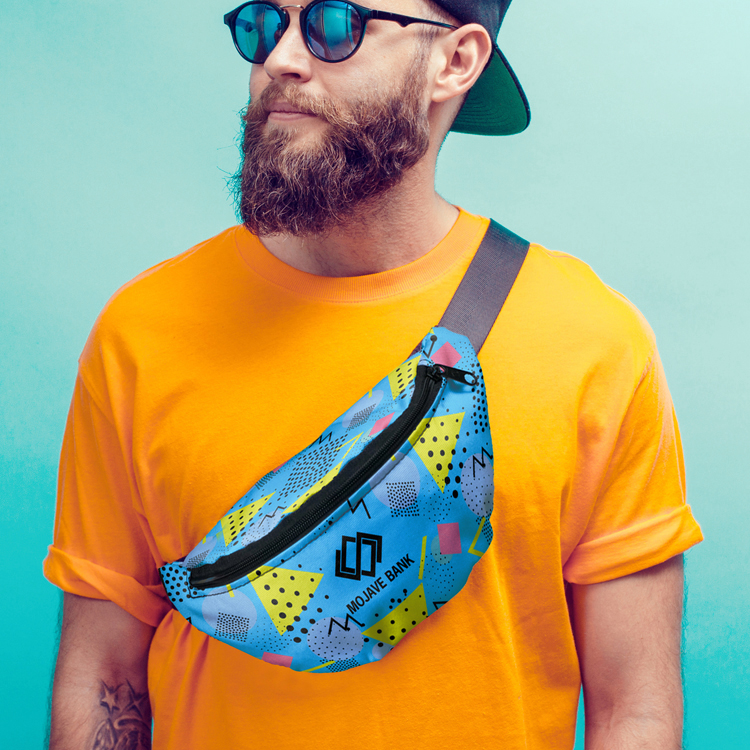 Basic Full Color Front & Back Fanny Pack 9
