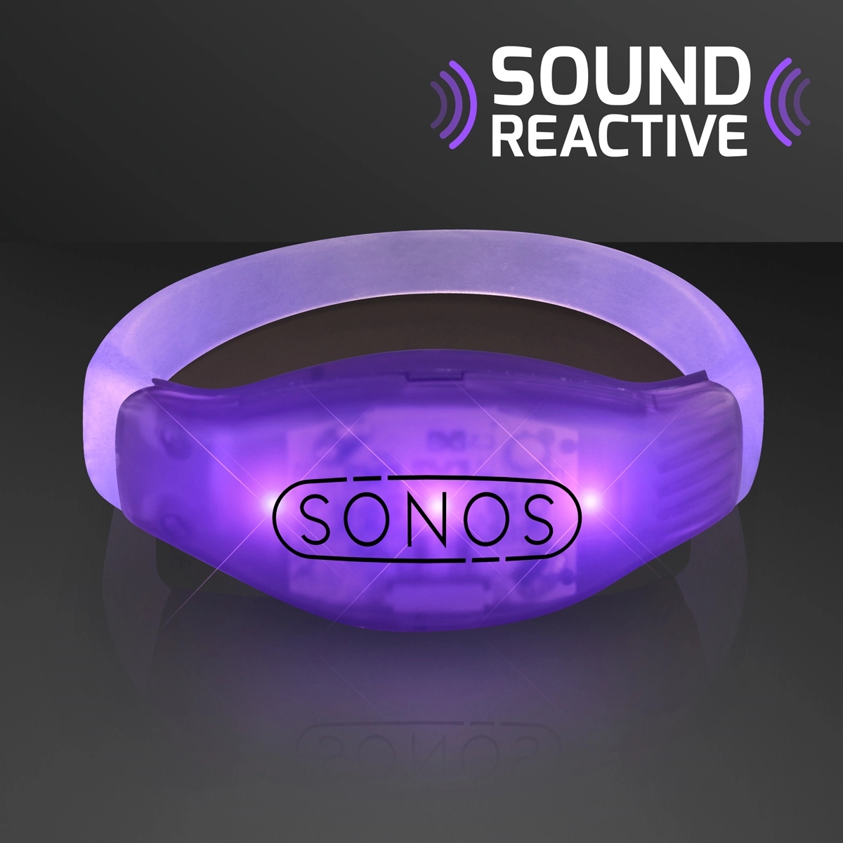 Sound Activated Light Up LED Flashing Bracelets 40