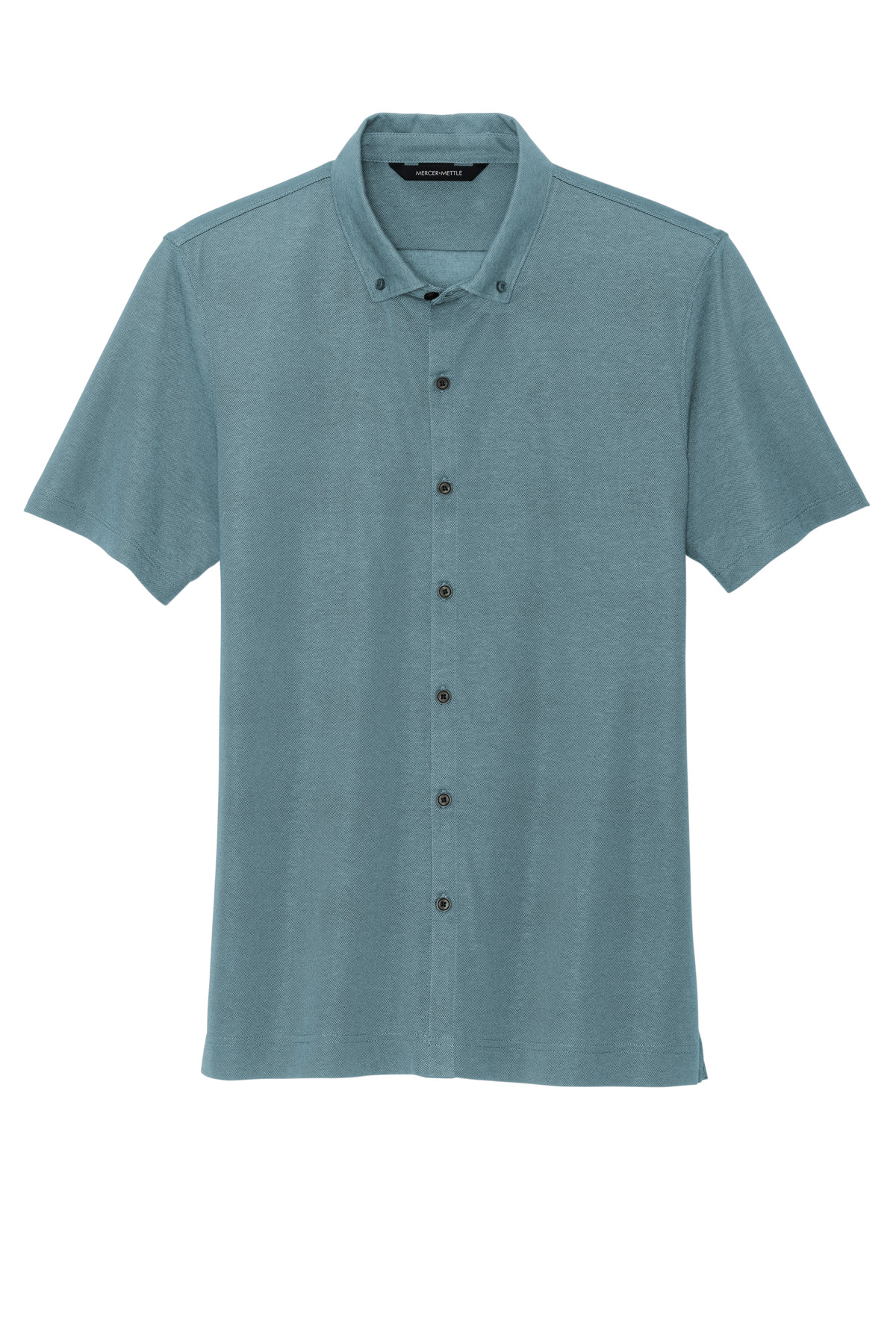 Mercer+Mettle Stretch Pique Full-Button Polo MM1006 11