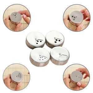 Steel Glass Condiment Dispenser Seasoning Shaker 16