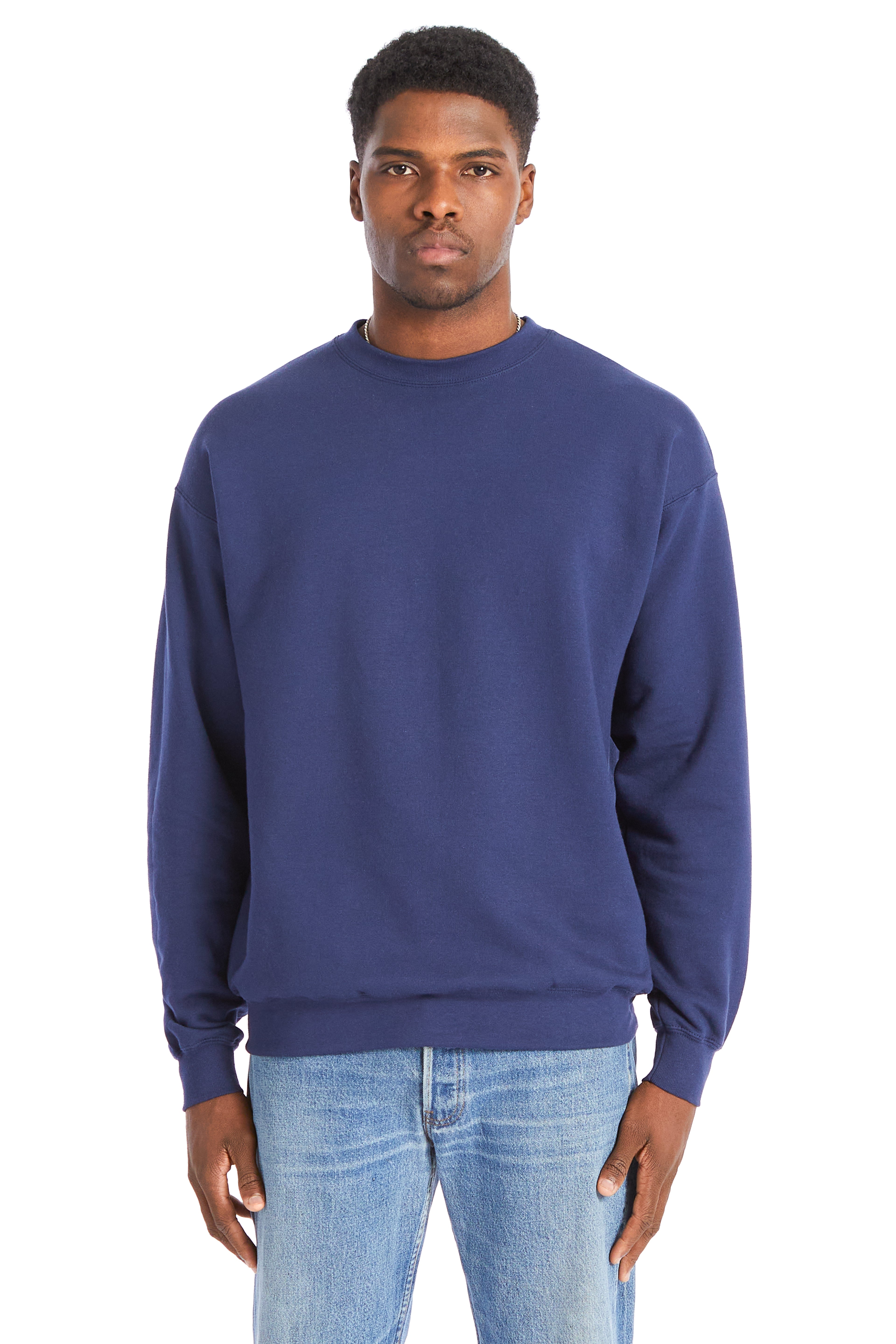 Hanes Perfect Sweat Crewneck, custom hoodie or sweatshirt with logo imprint 7