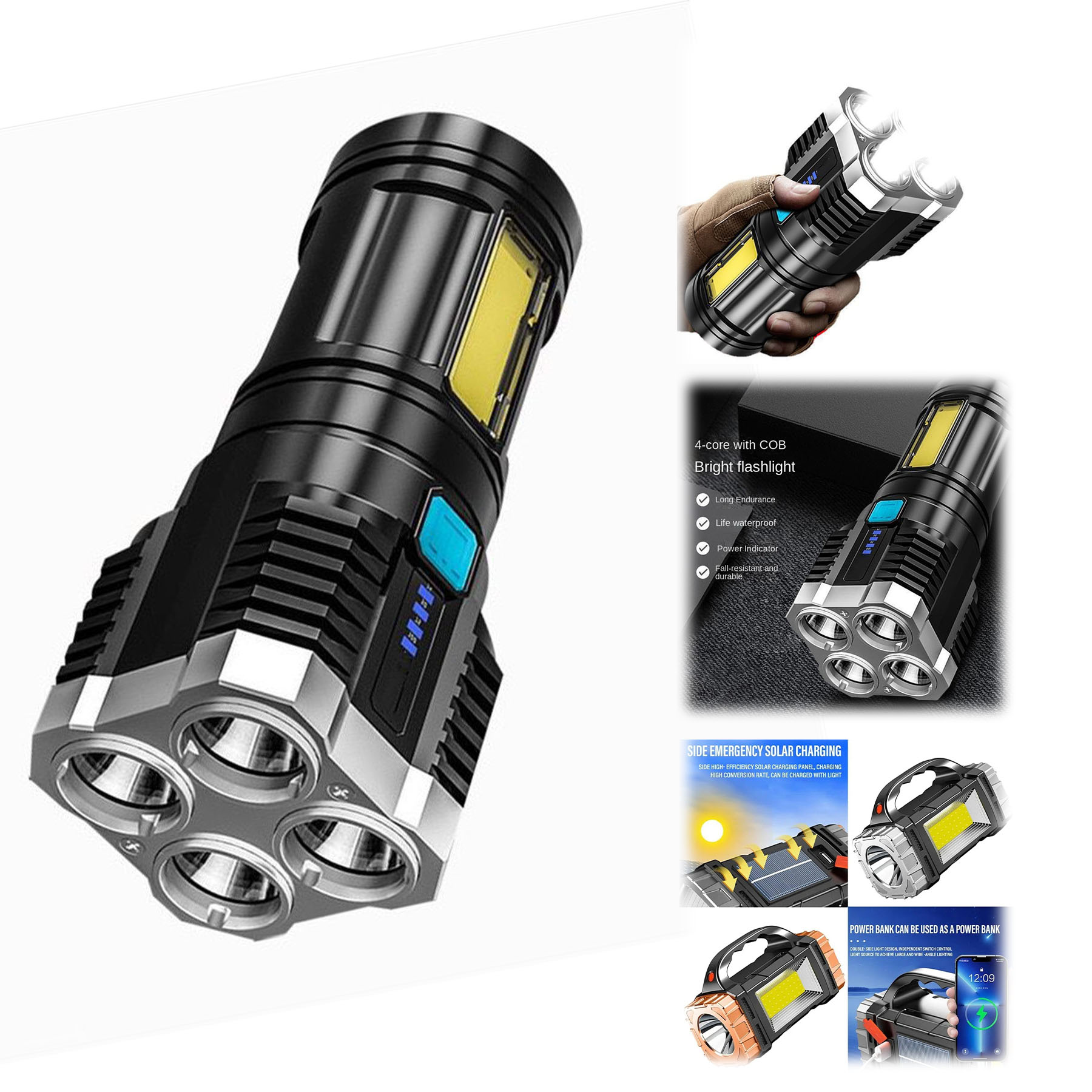 Rechargeable LED Flashlight