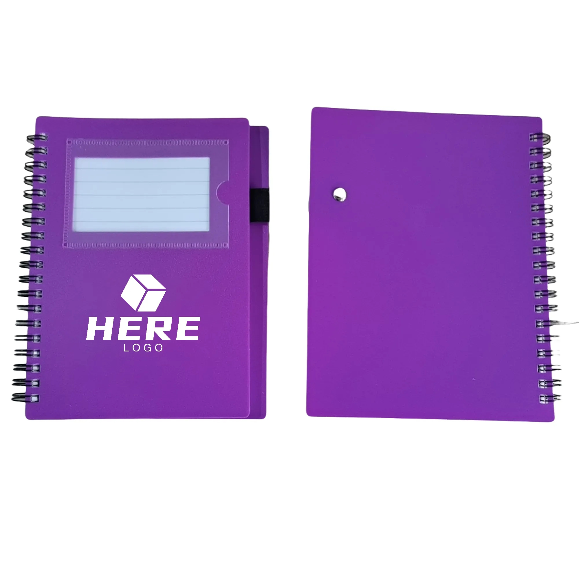 PVC Spiral Office Portable  Notebook 2