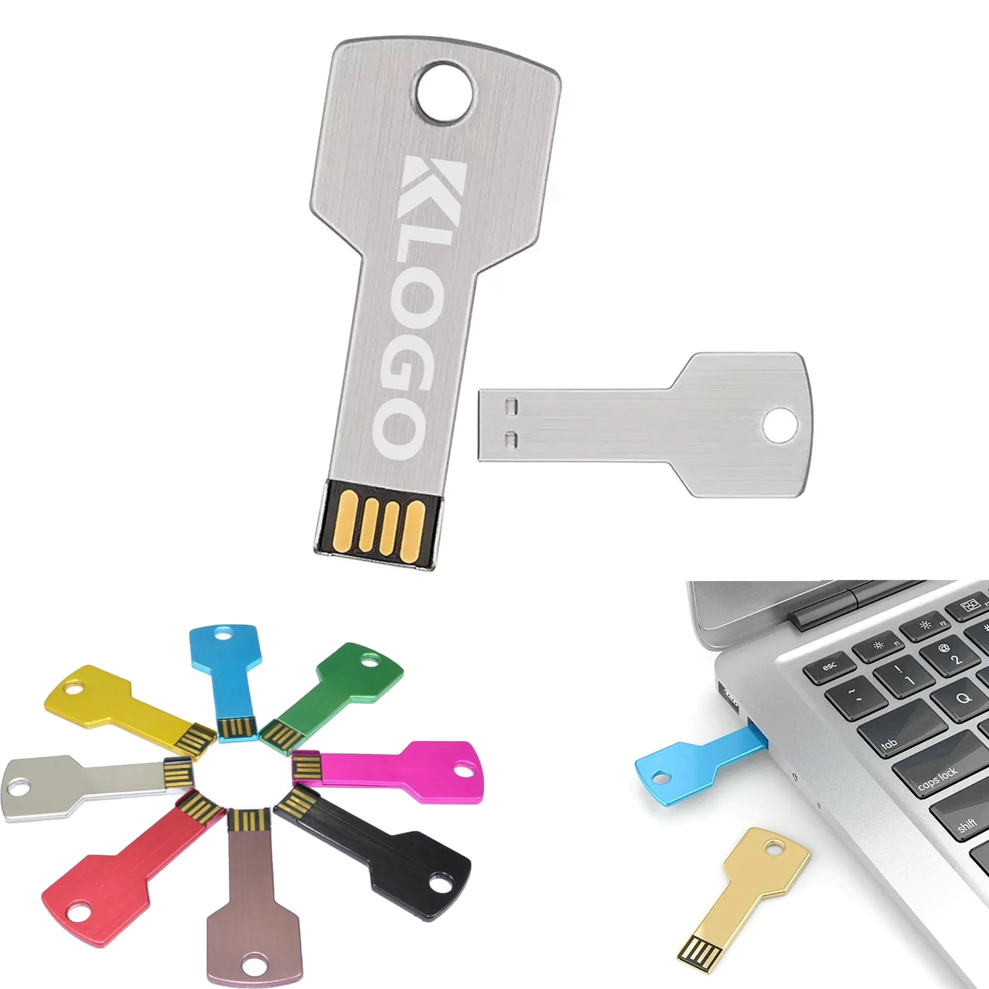 8G Key USB Flash Drive 2
