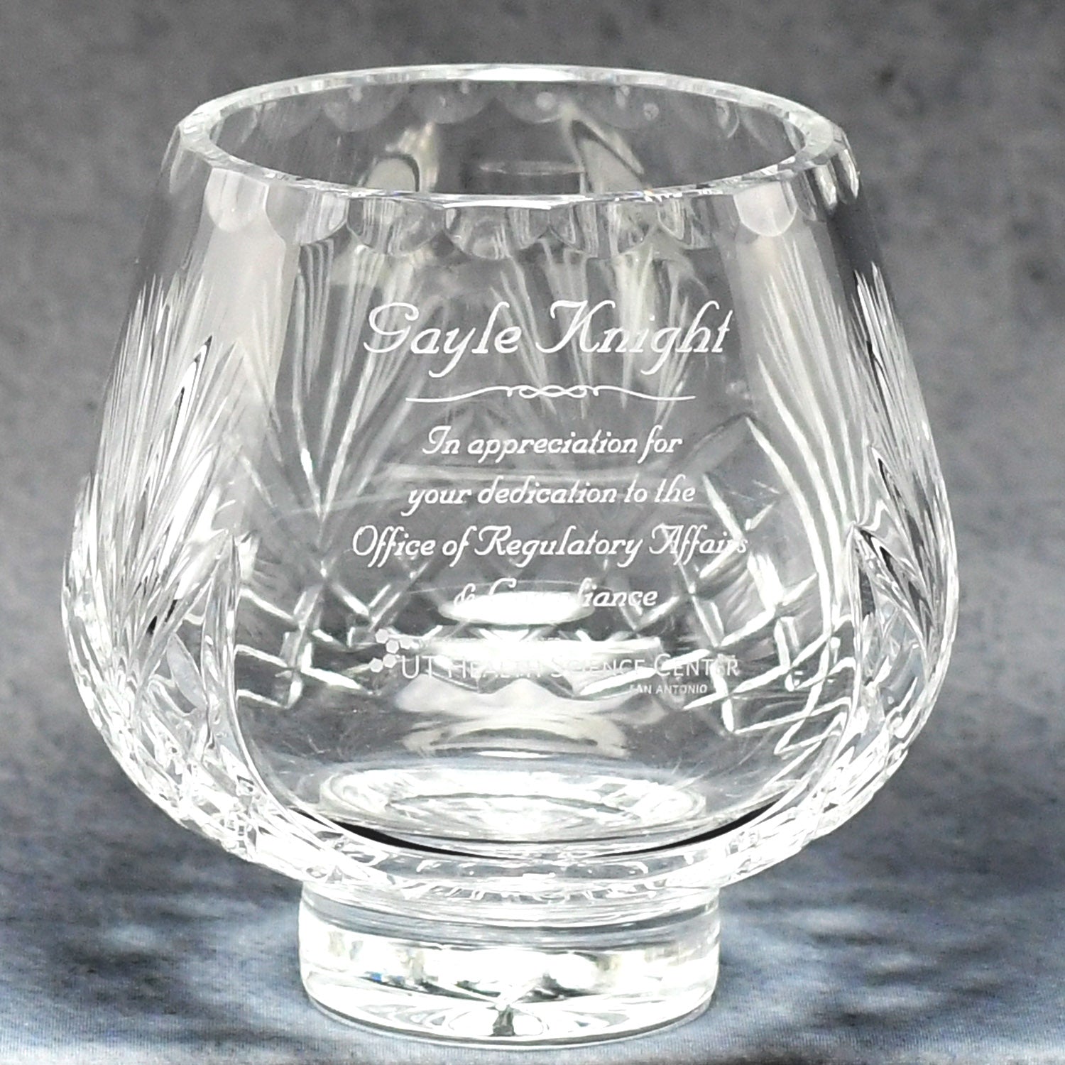 Crystal Rose Bowl 3