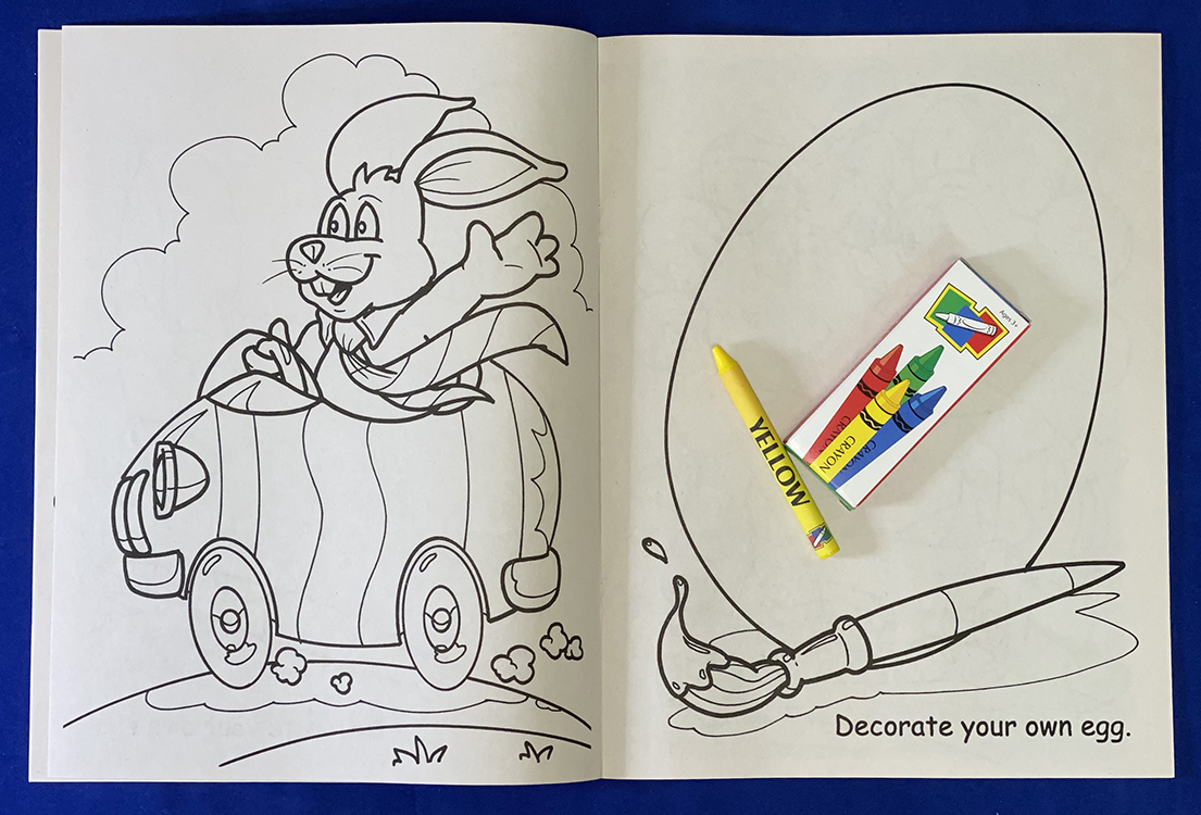COLORING SET - Springtime Fun Coloring Book Fun Pack 3
