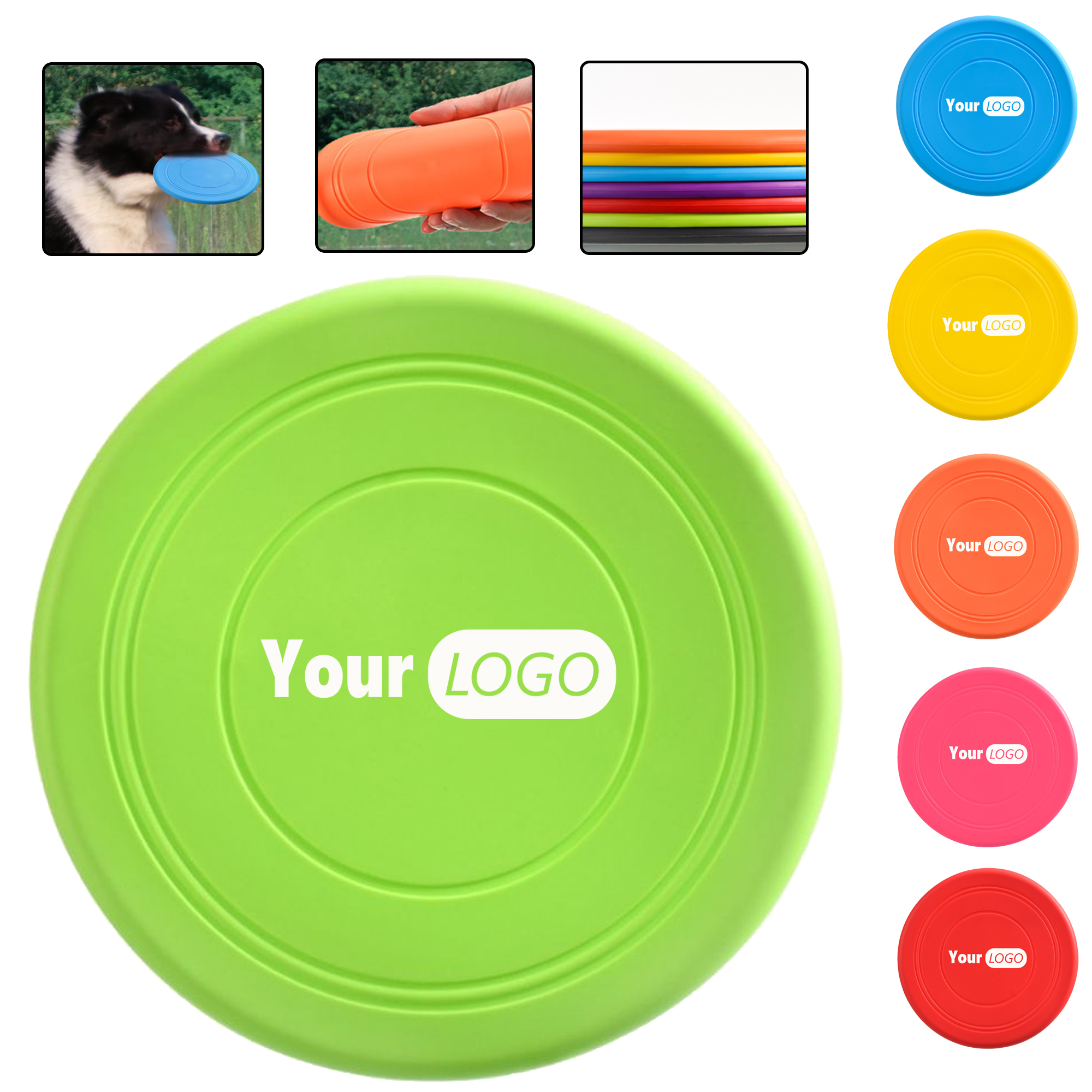 Rubber Pet Training Disc 10