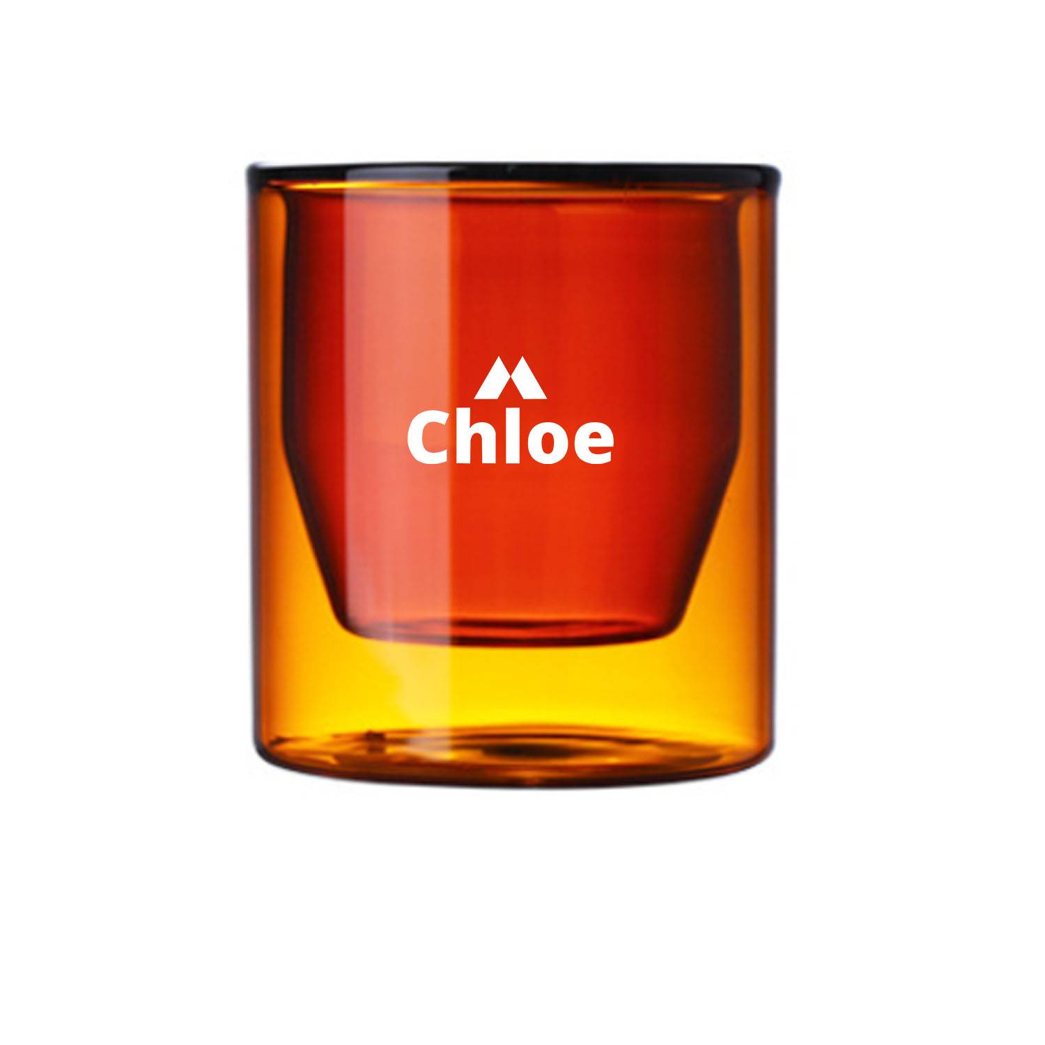 8oz Double Wall Glass Cup 5