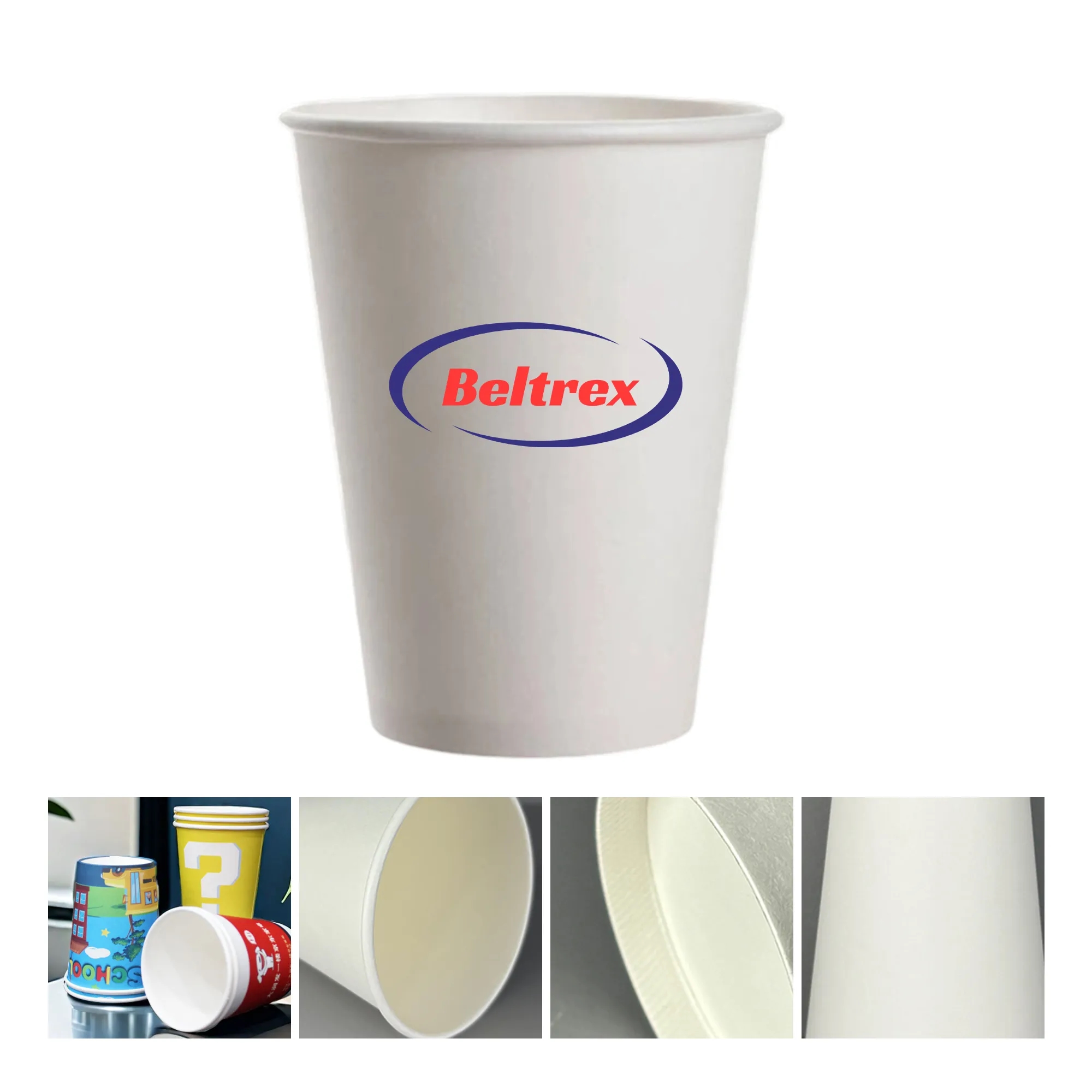 Leak-Proof 12 oz Paper Cups 5