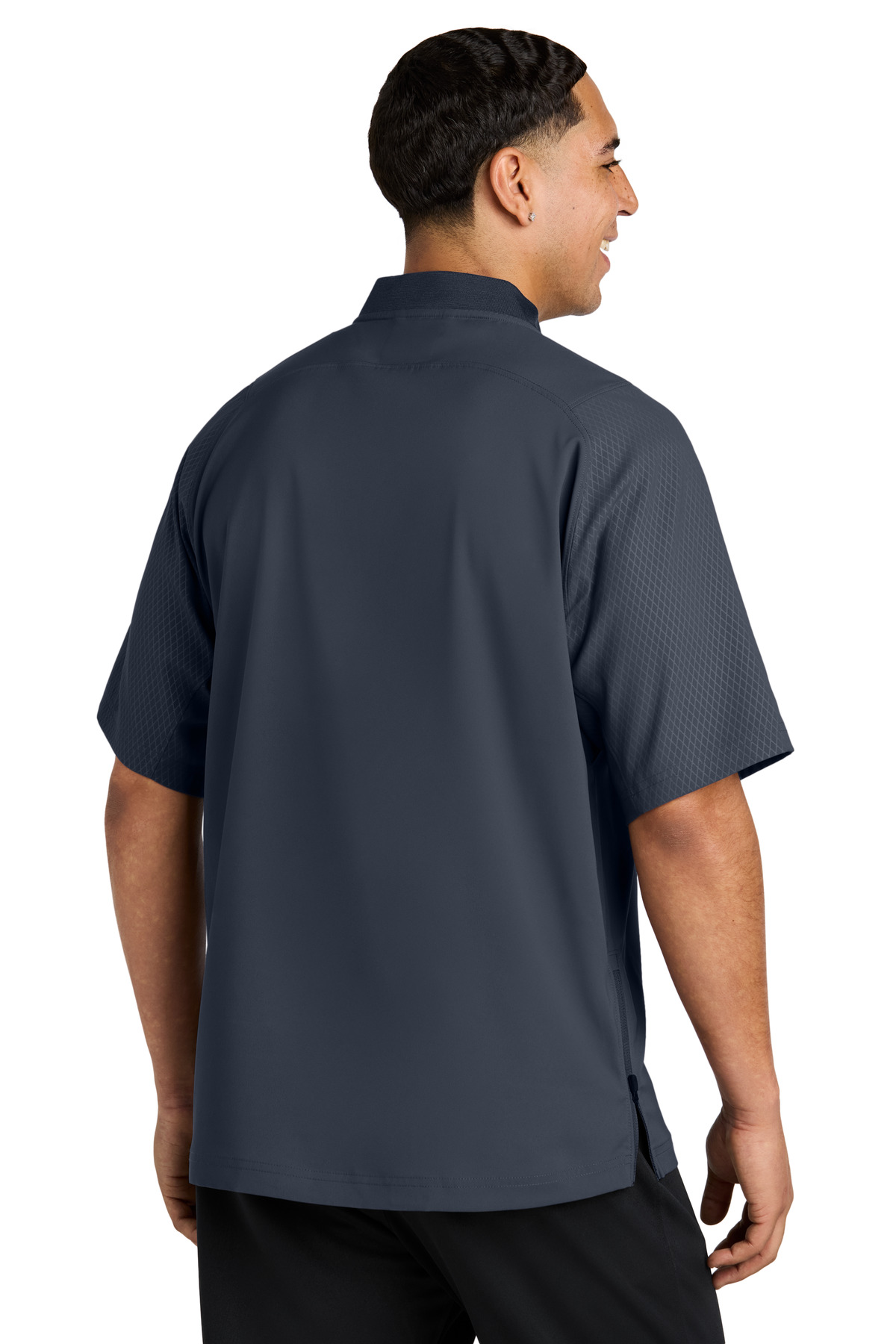 New Era Cage Short Sleeve 1/4-Zip Jacket. NEA600 27