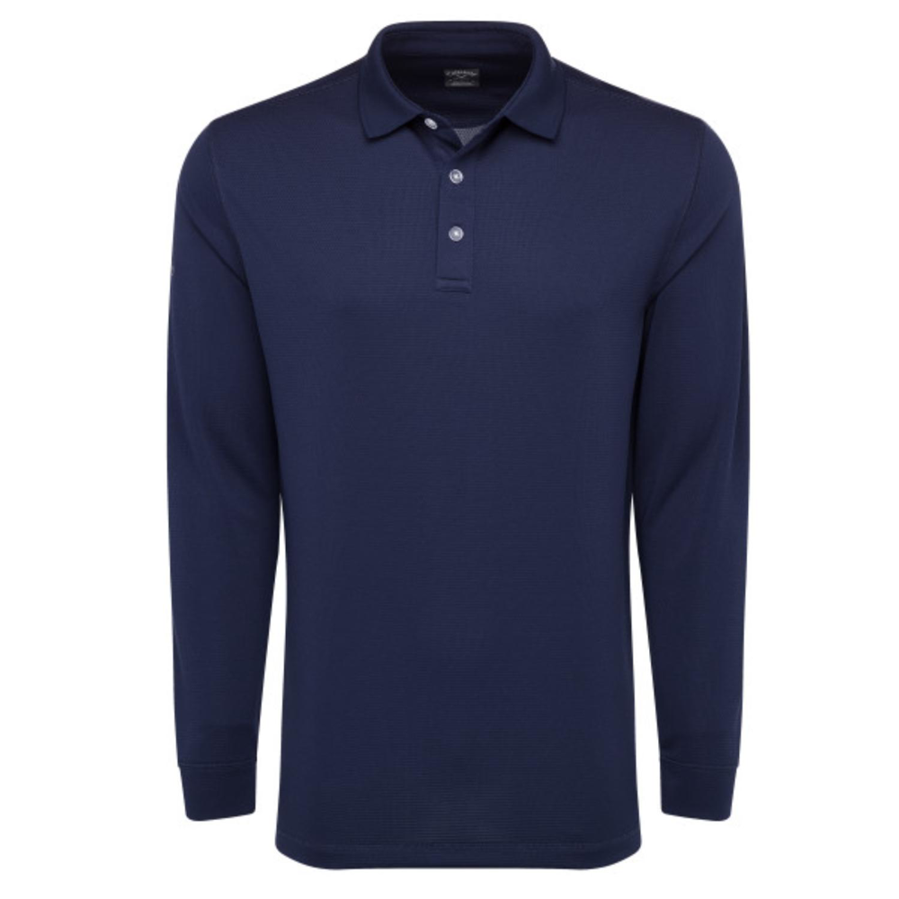 Callaway® Core Performance Men's Long Sleeve Polo Shirt