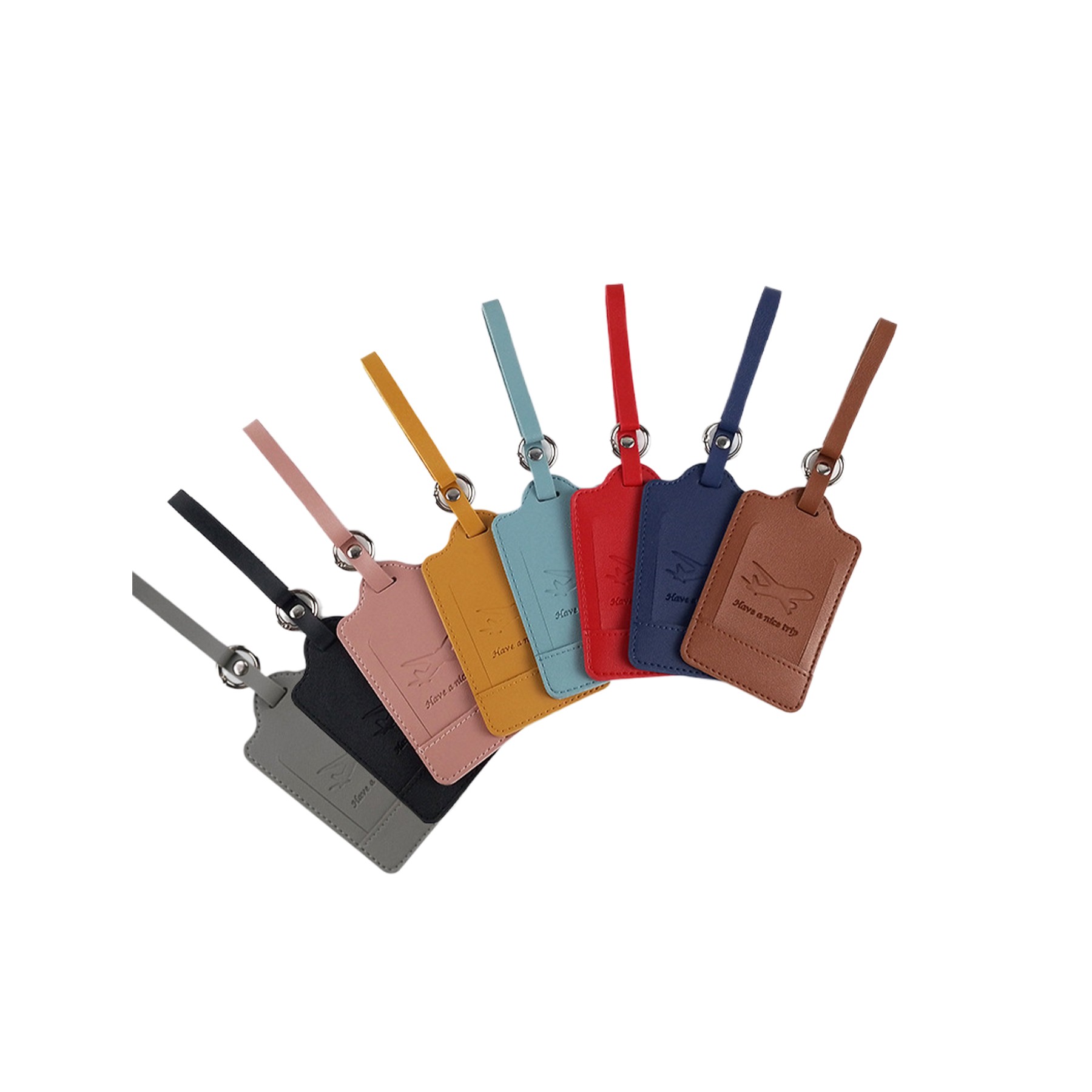 Pu Leather Luggage Tag 2