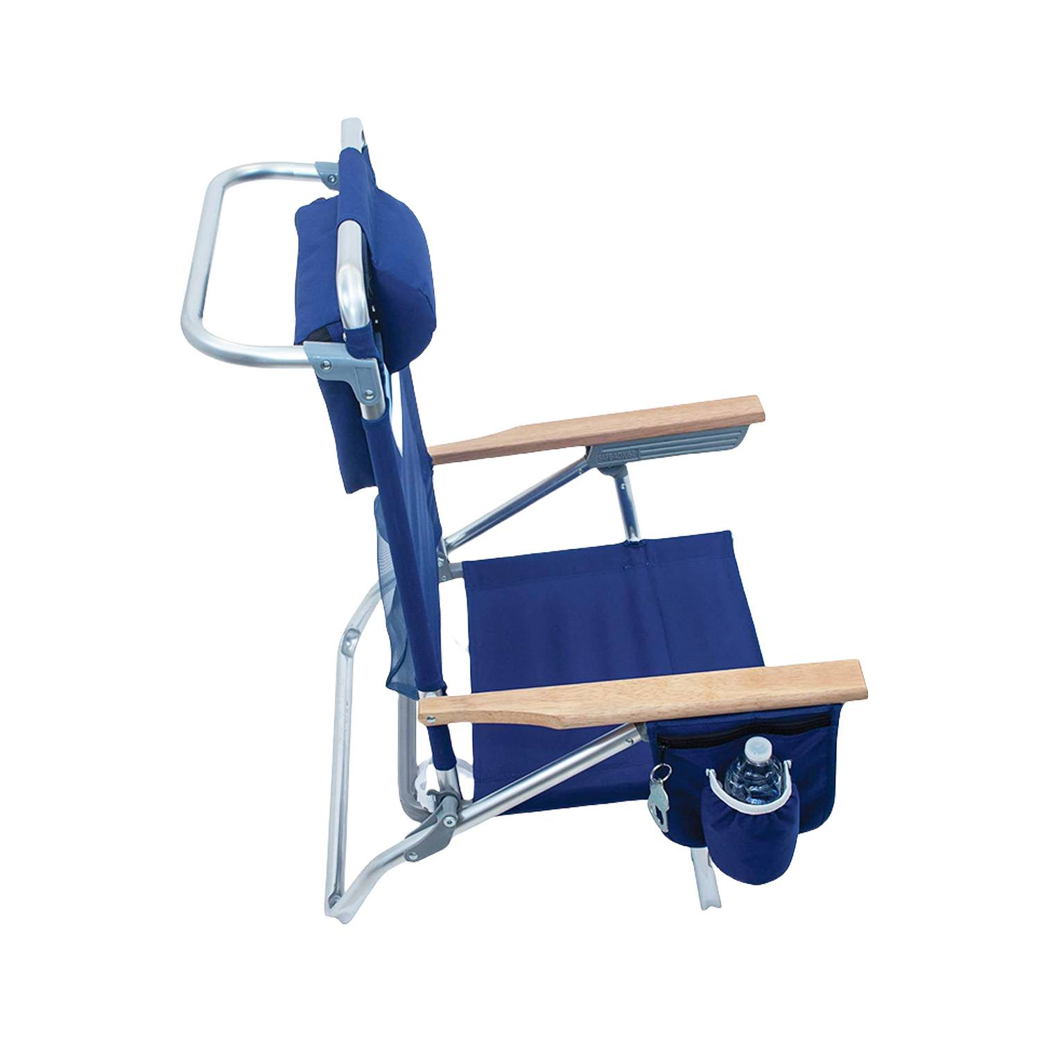 Aluminum Foldable Beach Chair w/ Cup Holder 4