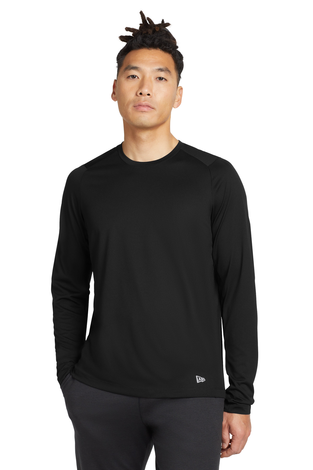 New Era® Series Performance Long Sleeve Crew Tee 12