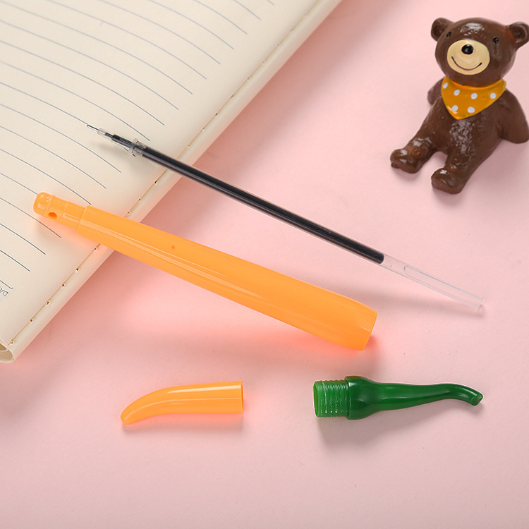 Custom Cute Chili Shape Gel Pen 4