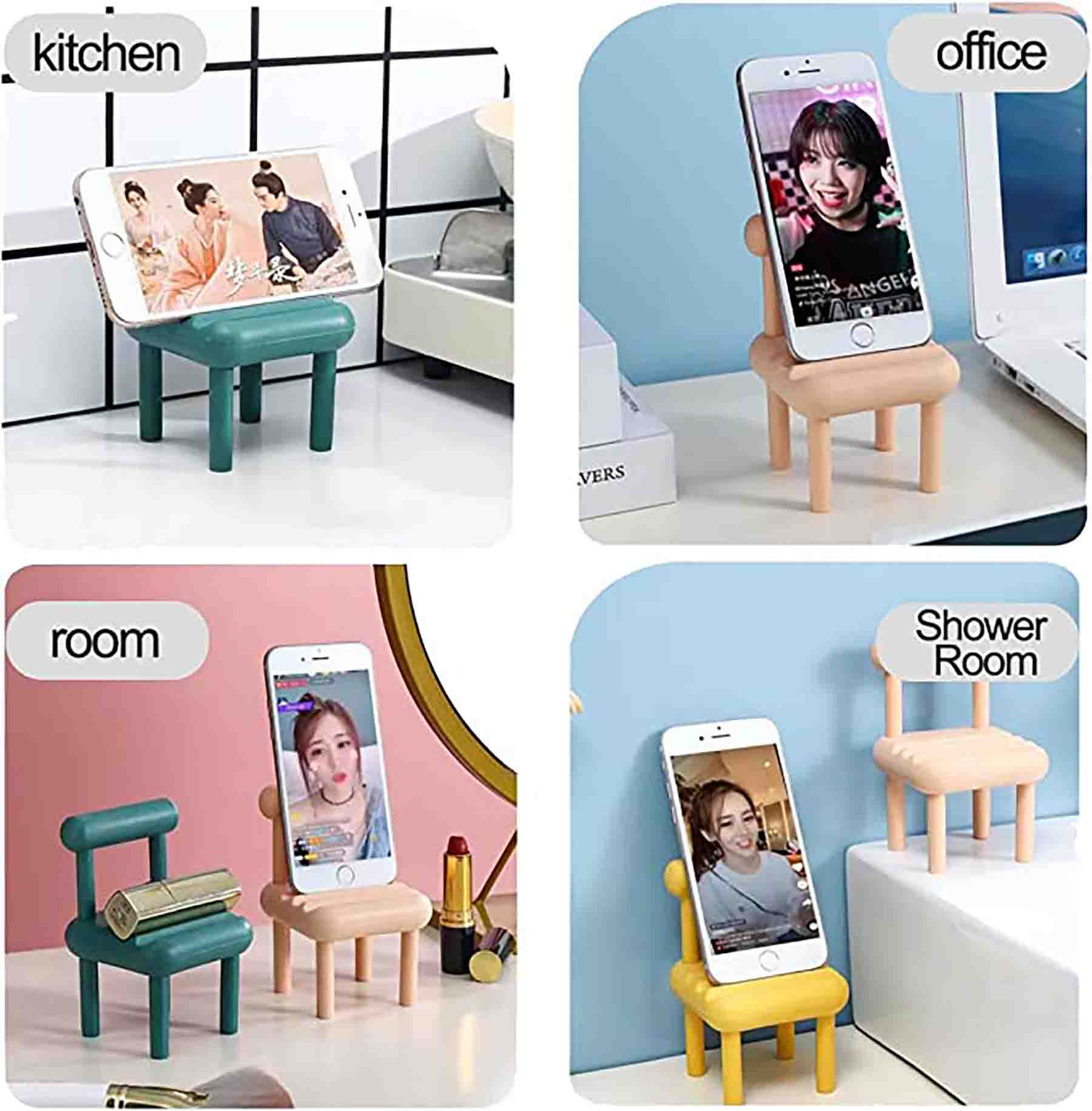 Cute Mini Chair Phone Holder 9