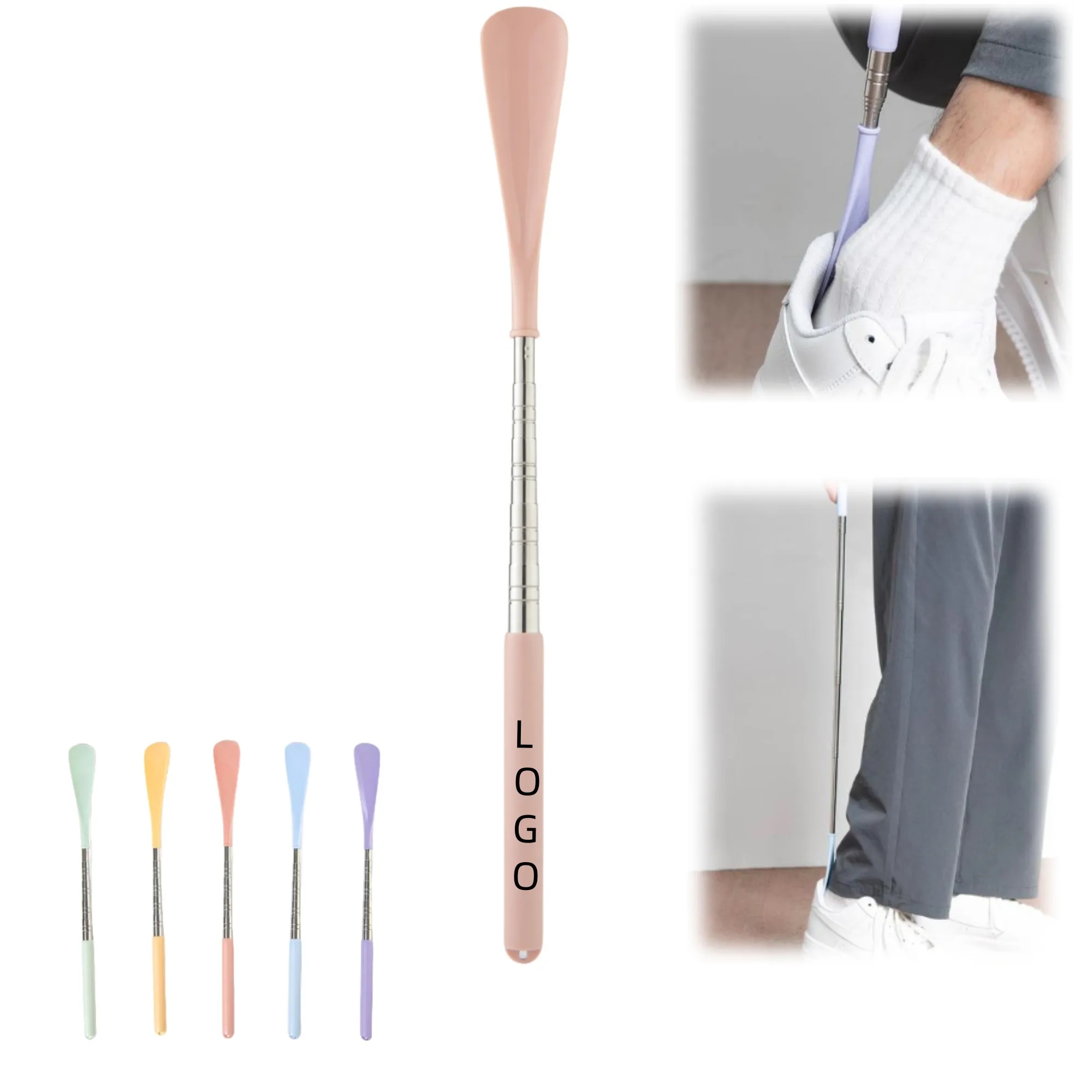 Retractable Shoehorn Helping Hand Shoe Wearer