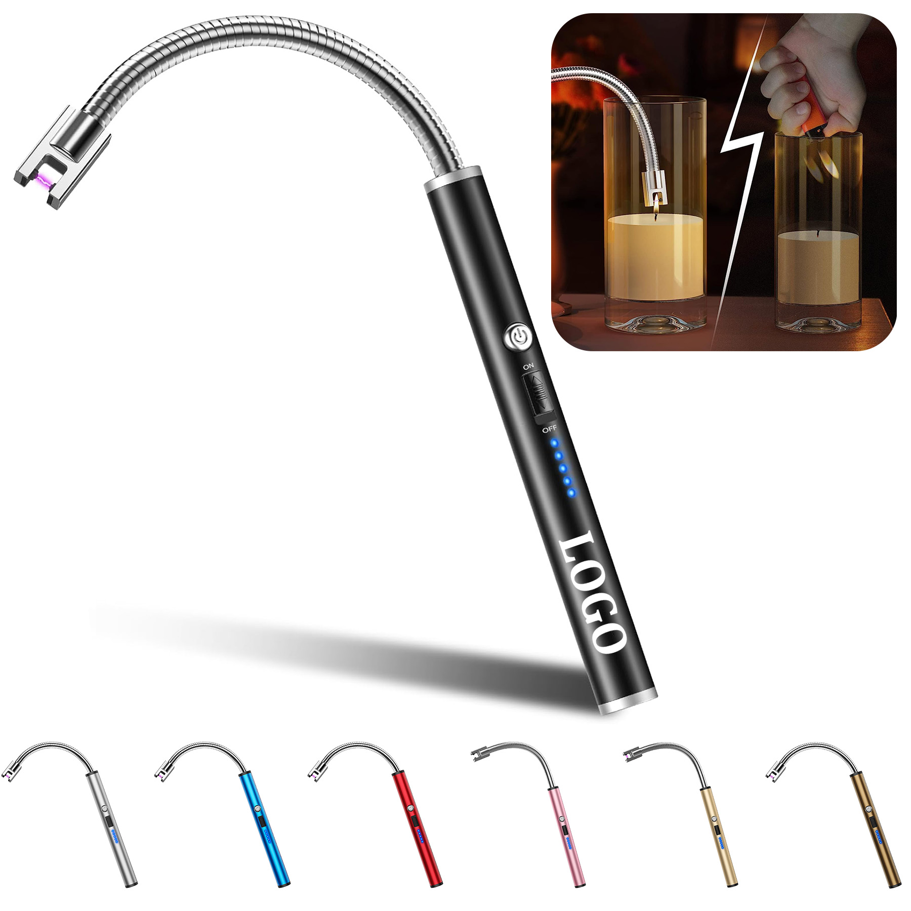 Neck Electric Candle Lighters 1